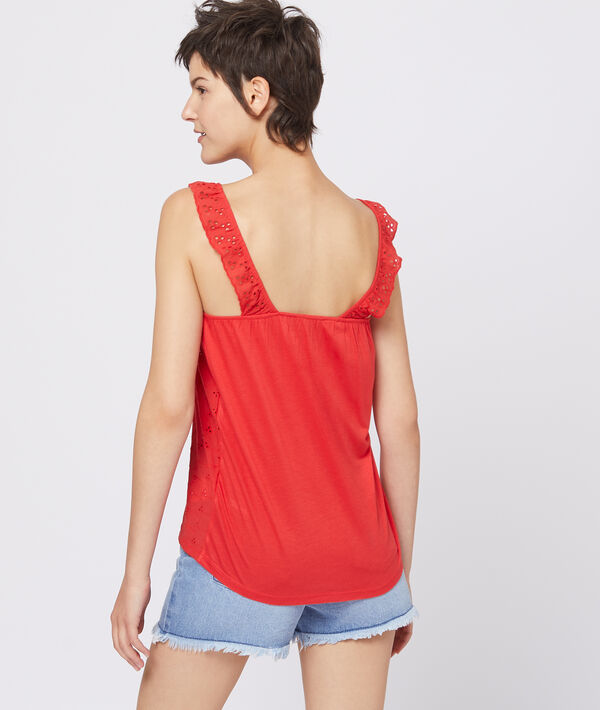 Top à broderie anglaise Top à broderie anglaise