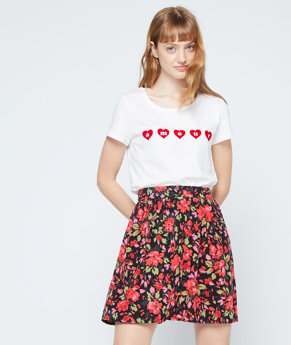 T-shirt "Amour" en coton T-shirt "Amour" en coton