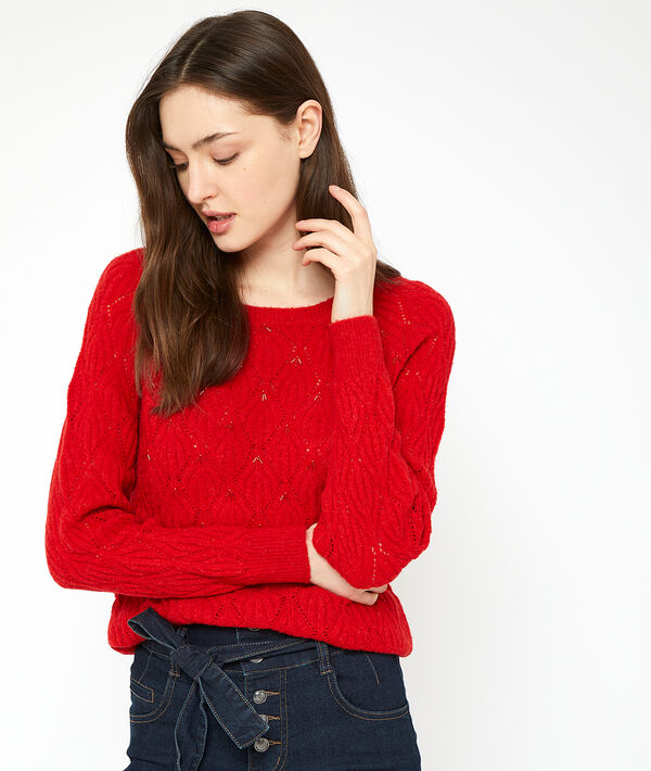 Pull en maille pointelle Pull en maille pointelle