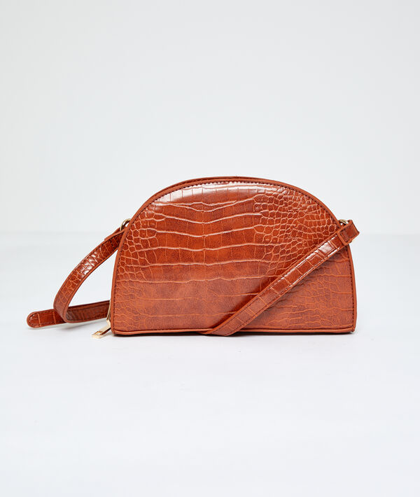 Sac besace effet croco Sac besace effet croco