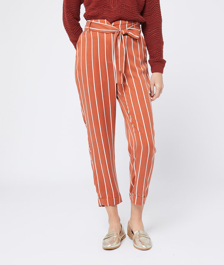 Pantalon carotte en tencel® epice.