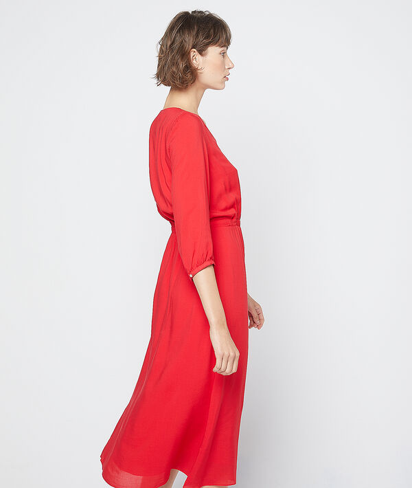 Robe longue cache-coeur Robe longue cache-coeur