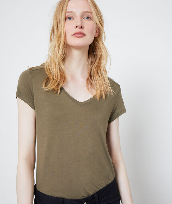 T-shirt col v T-shirt col v