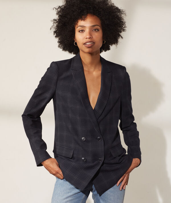 Veste de tailleur à carreaux Veste de tailleur à carreaux
