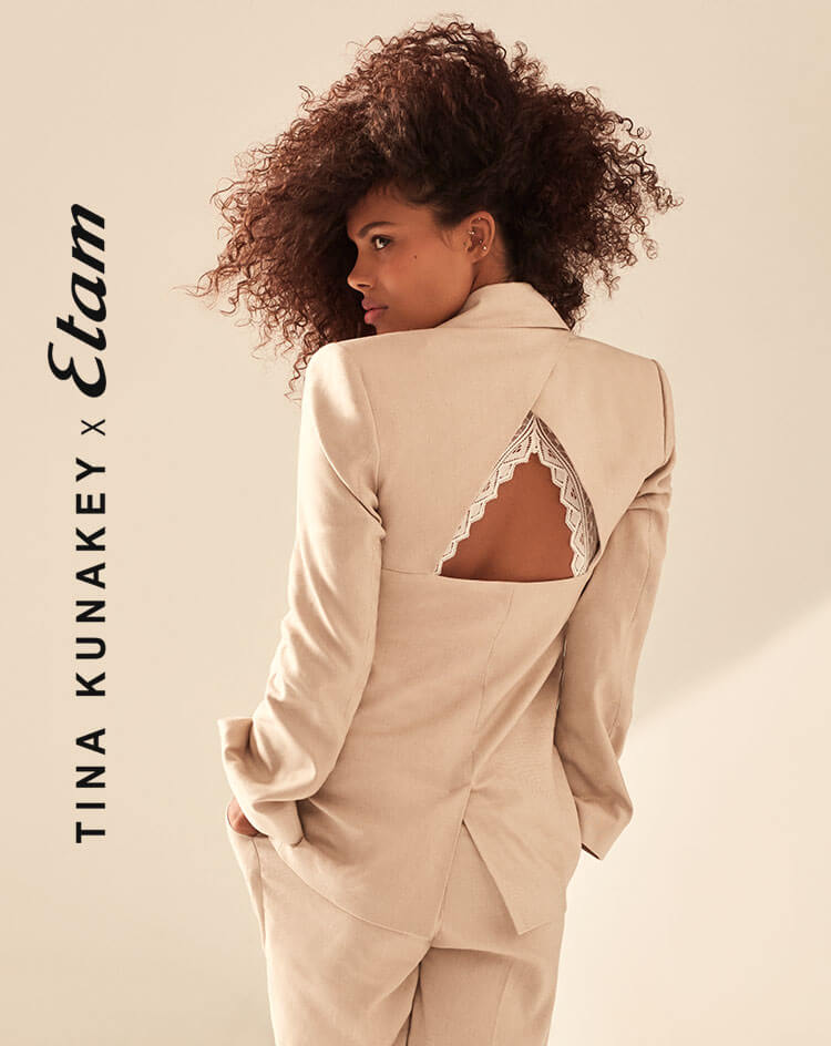 Tina Kunakey x Etam