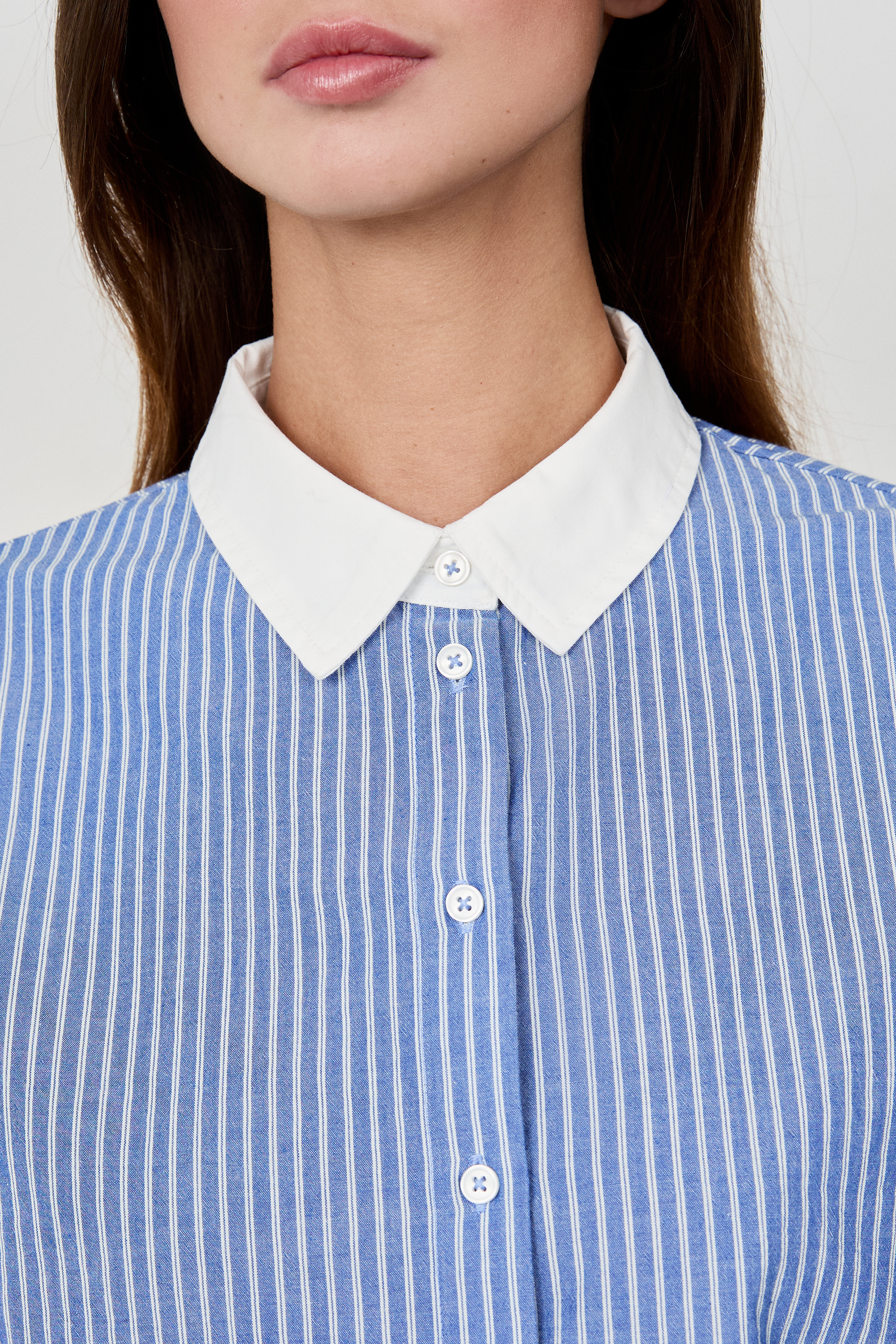 Chemise à Paillettes Rayures J Crew Collection, Bleu Et Crème, Taille 0/XS, Neuve Avec étiquettes, En Soie