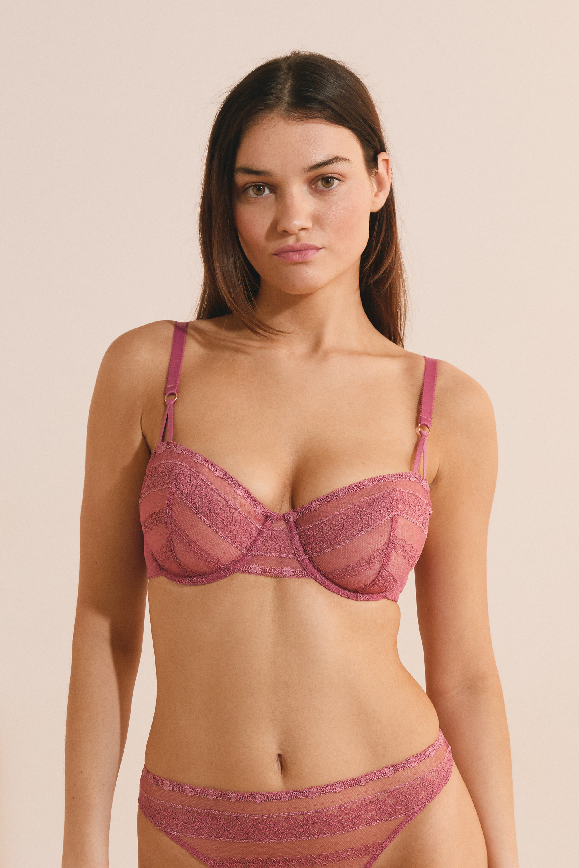 Soutien-gorge Balconnet Antigel 'Culte Beauté' - Taille 95C/E, 100C - Neuf Avec étiquettes, Couleur Poudre De Soleil