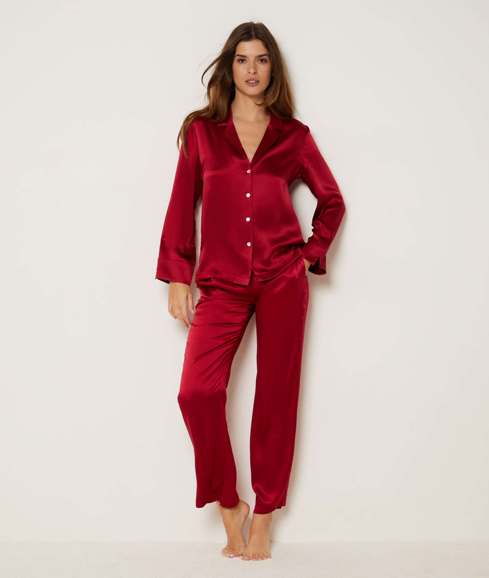 Pajamas Pyjama Effet Soie Sales Pyjama Etam Pyjama Femme Hiver