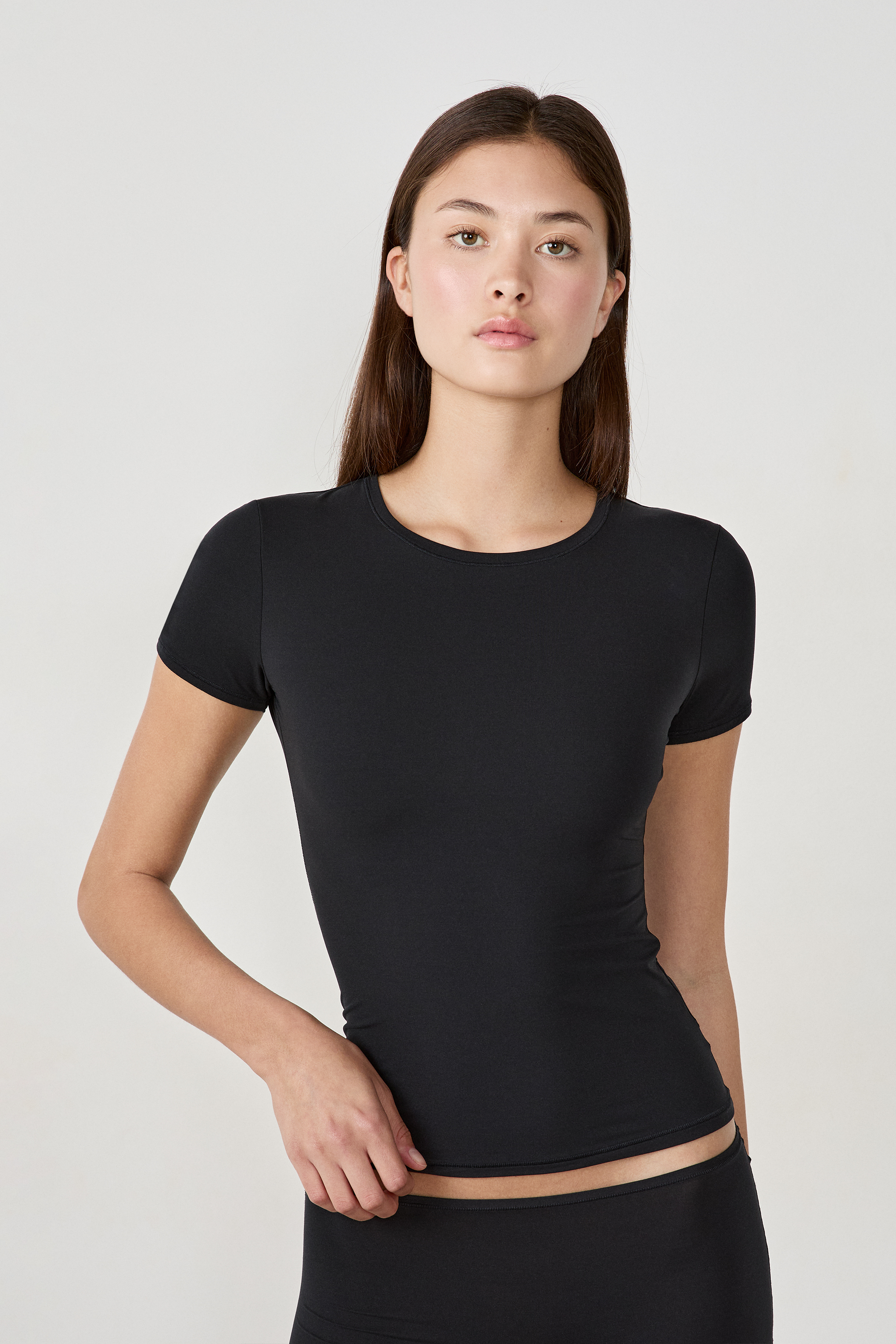 T-shirt manches courtes en microfibre