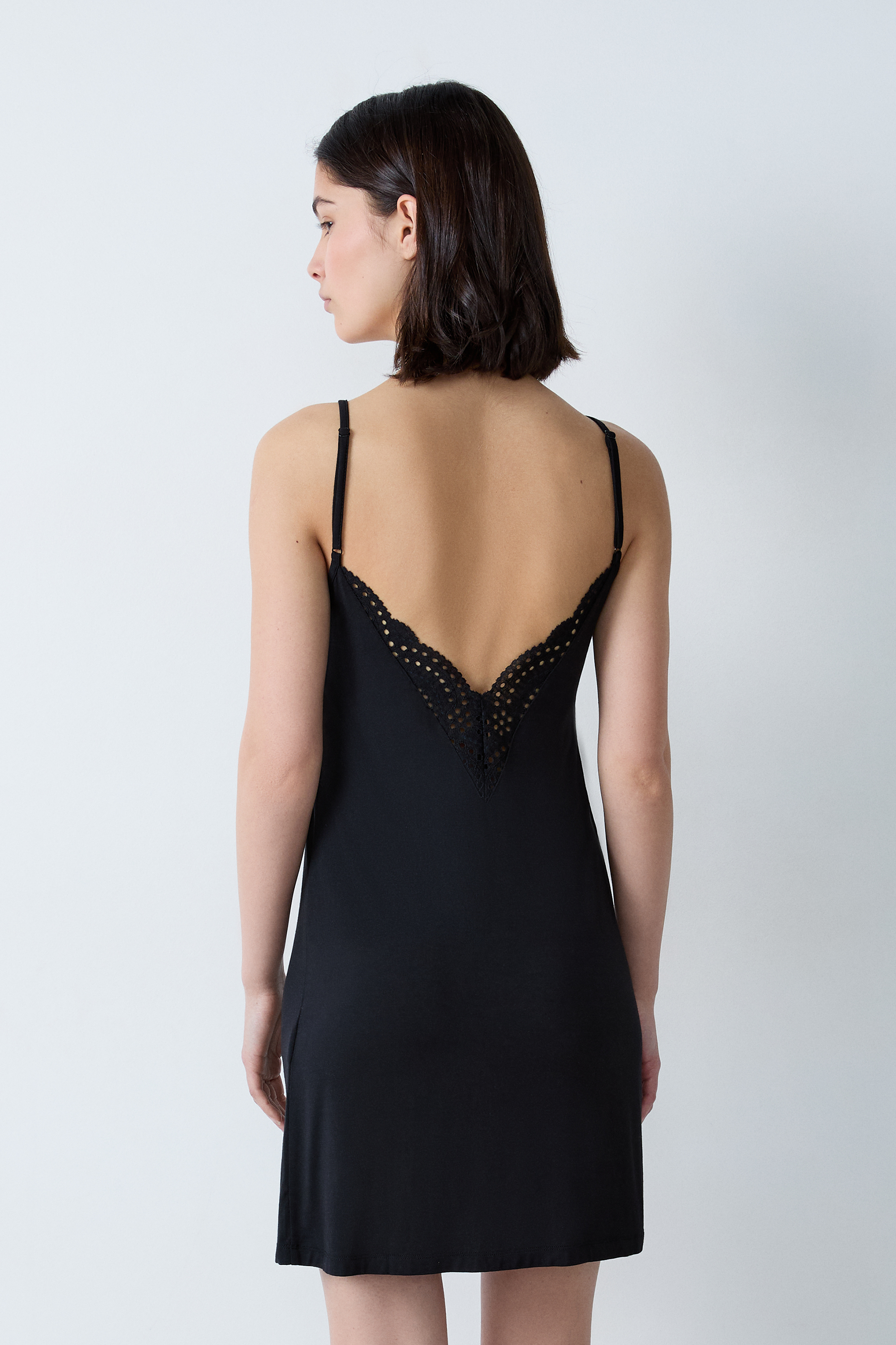 Hunkemöller Chemise de nuit / Nuisette - black/noir