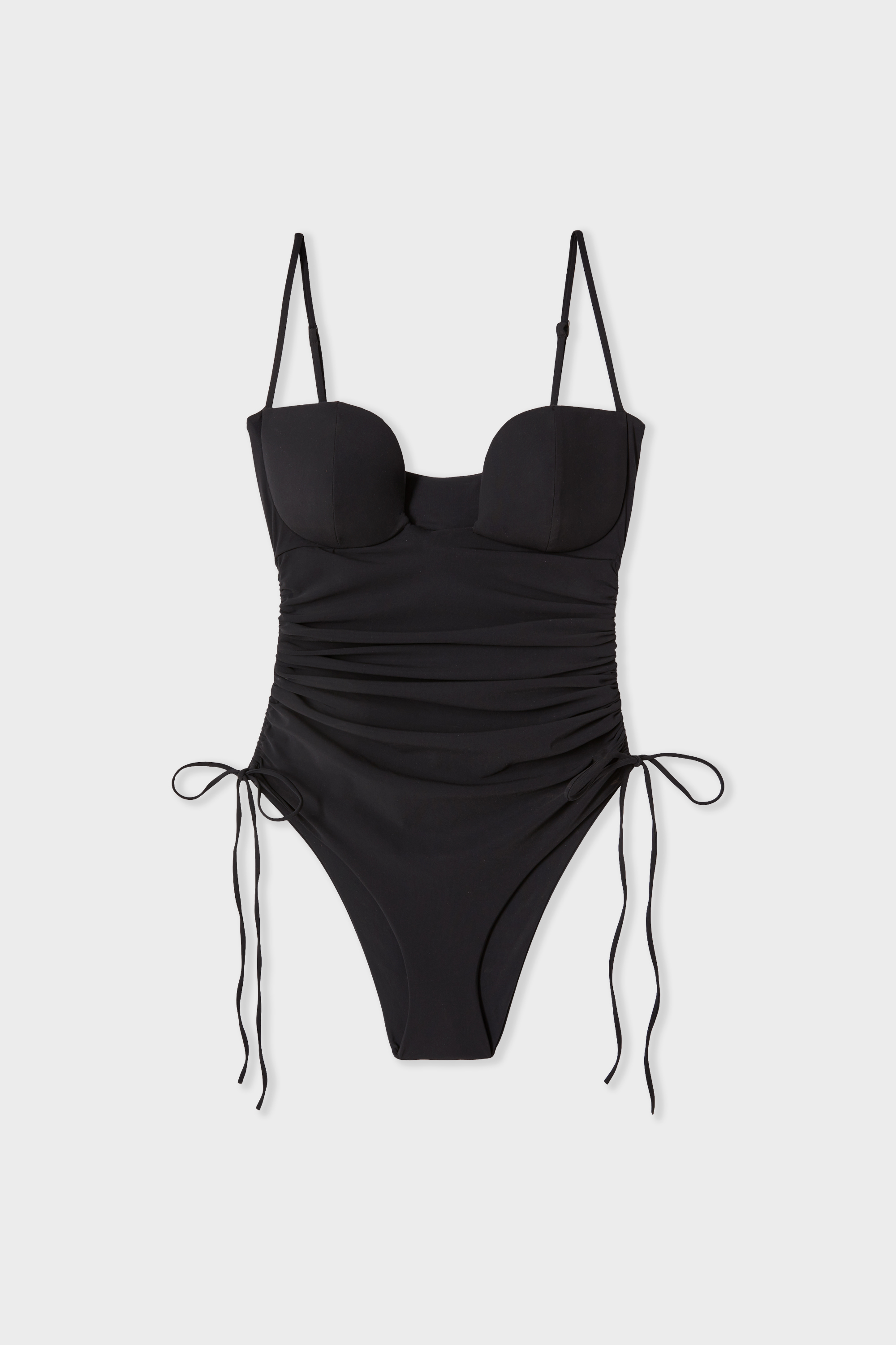 Maillot de bain 1 pièce avec noeuds ajustables