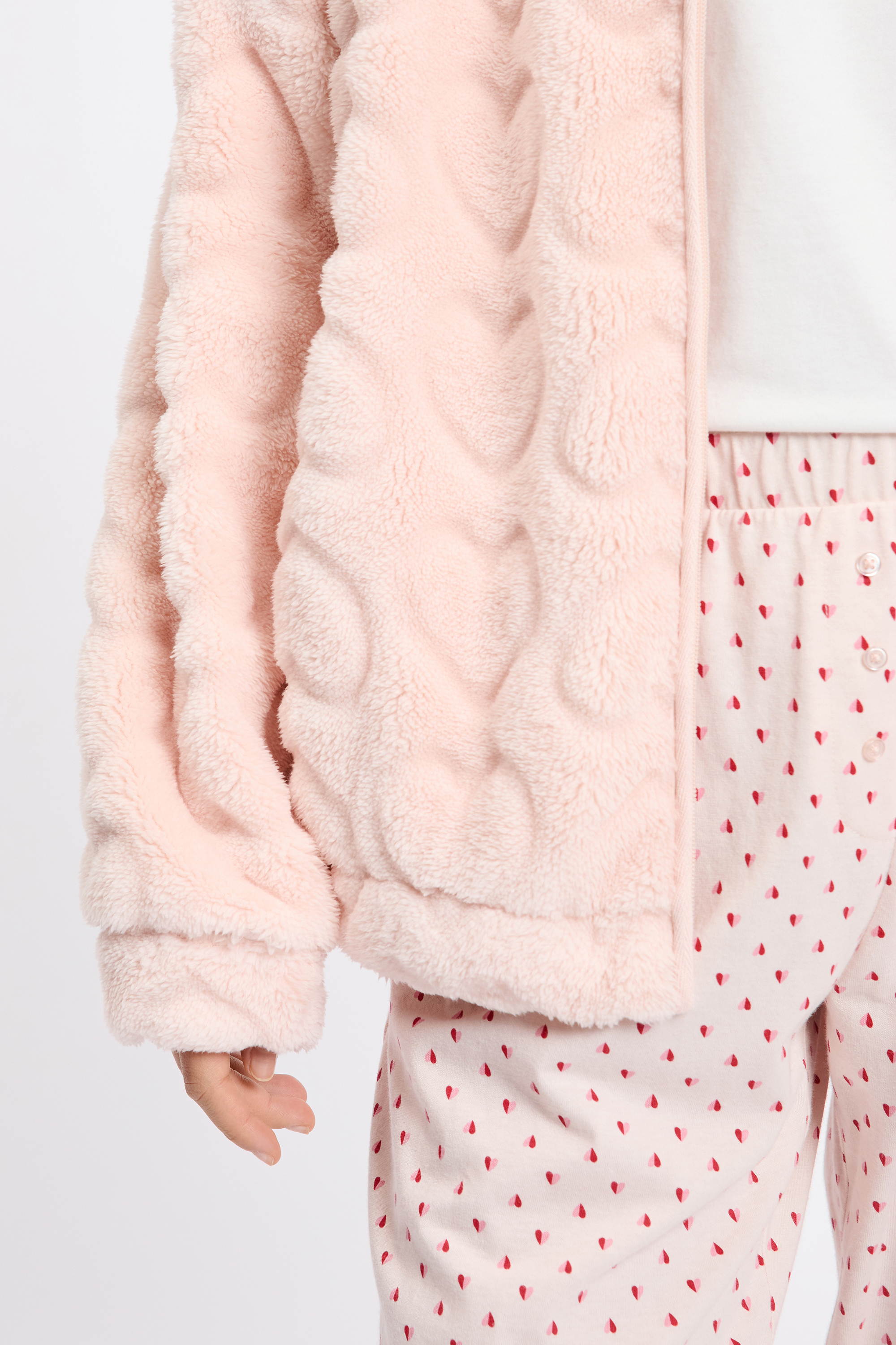 Ensemble de pyjama pièces à motifs avec coton MALOMA ROSE ETAM