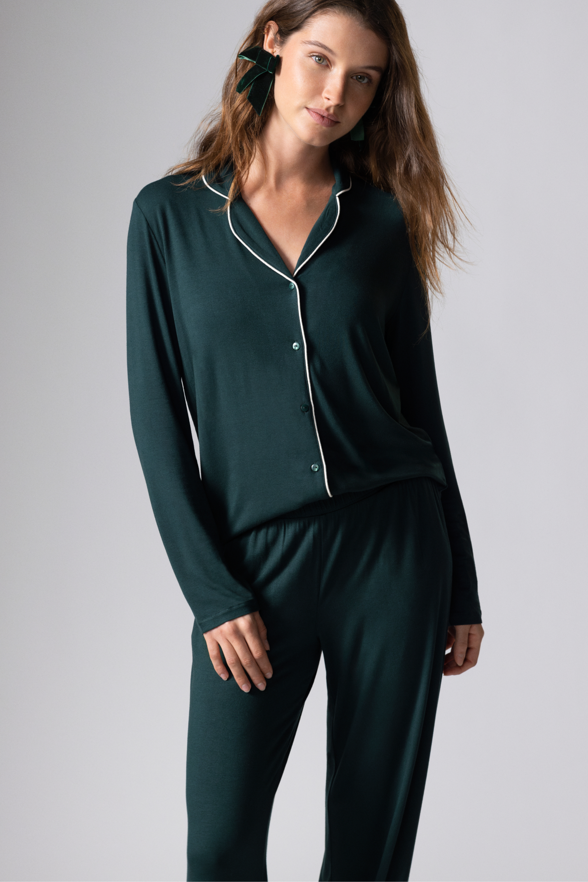 Ensemble de pyjama 2 pièces manches longues