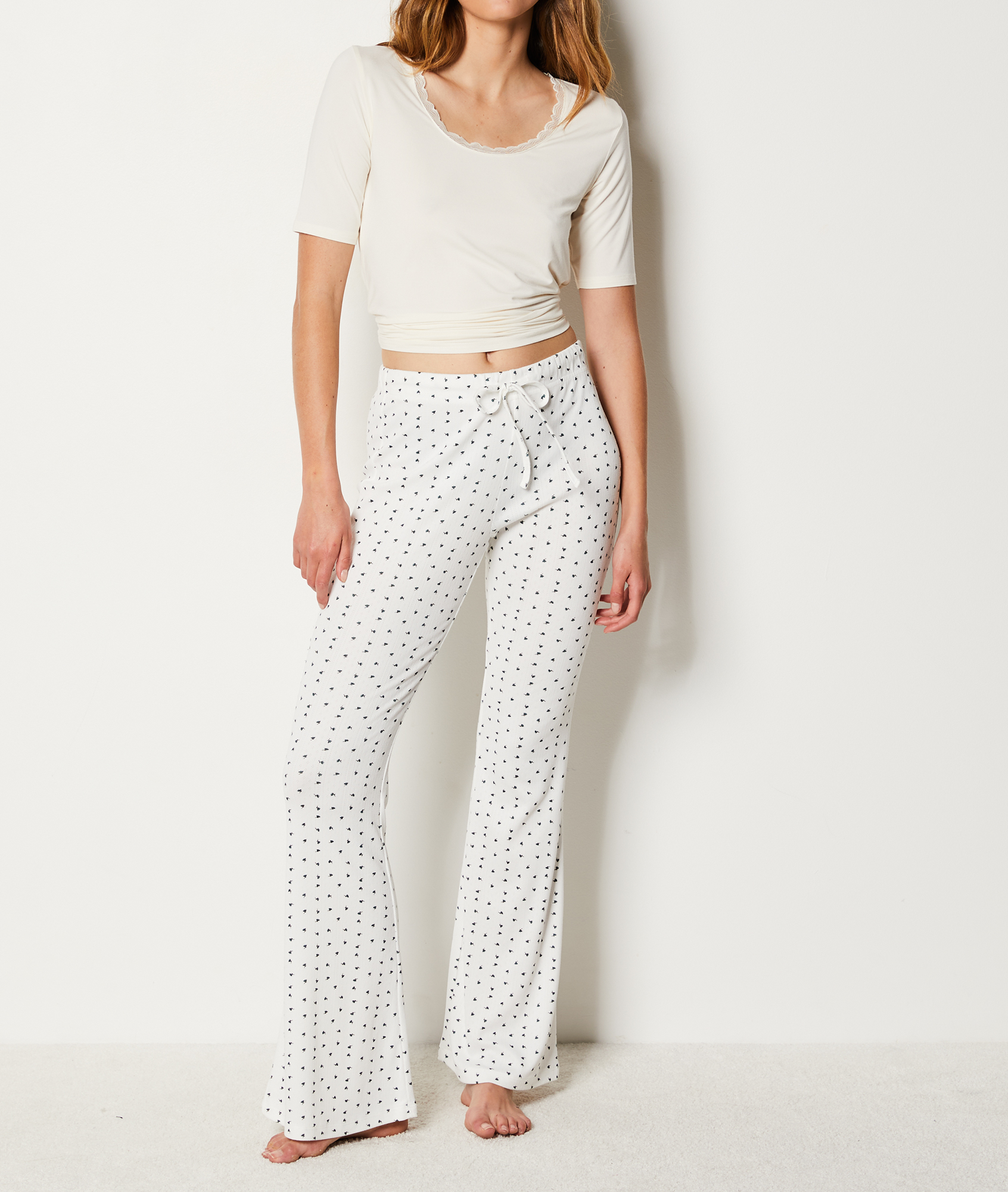 Pantalon de pyjama côtelé POLYESTER - ETAM