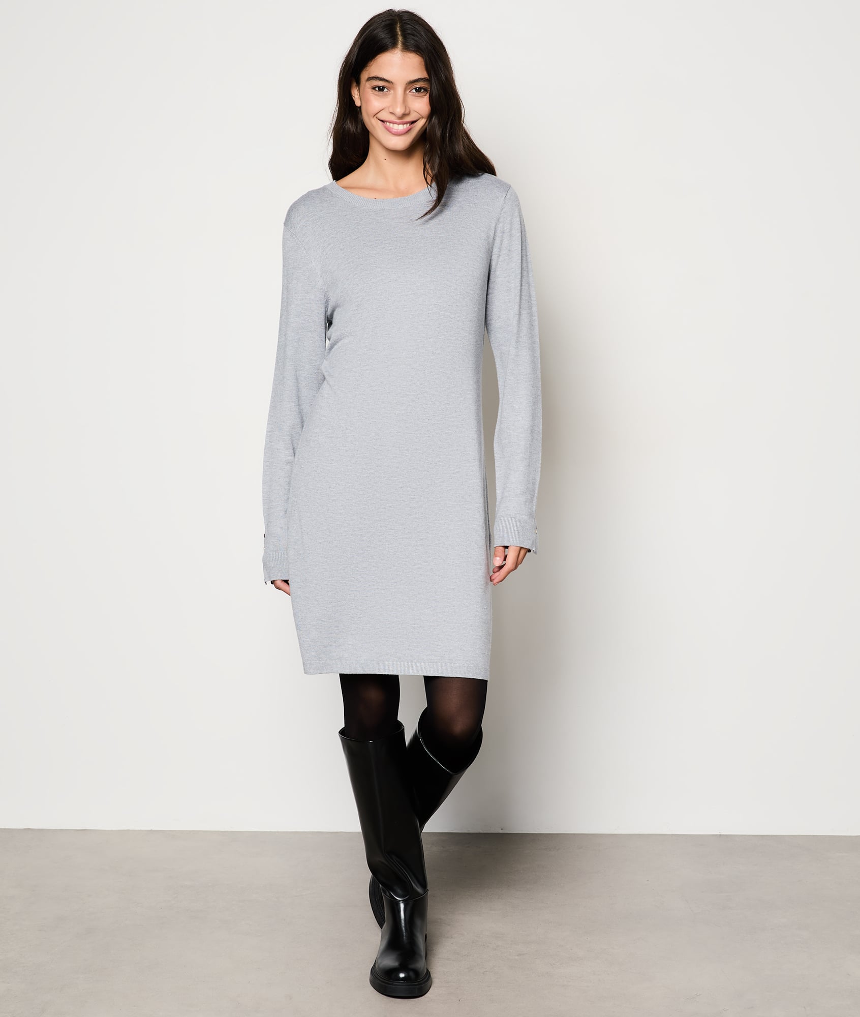Robe ETAM Noire Taille 42 - Modèle Fourreau Genou, Très Bon état Occasion