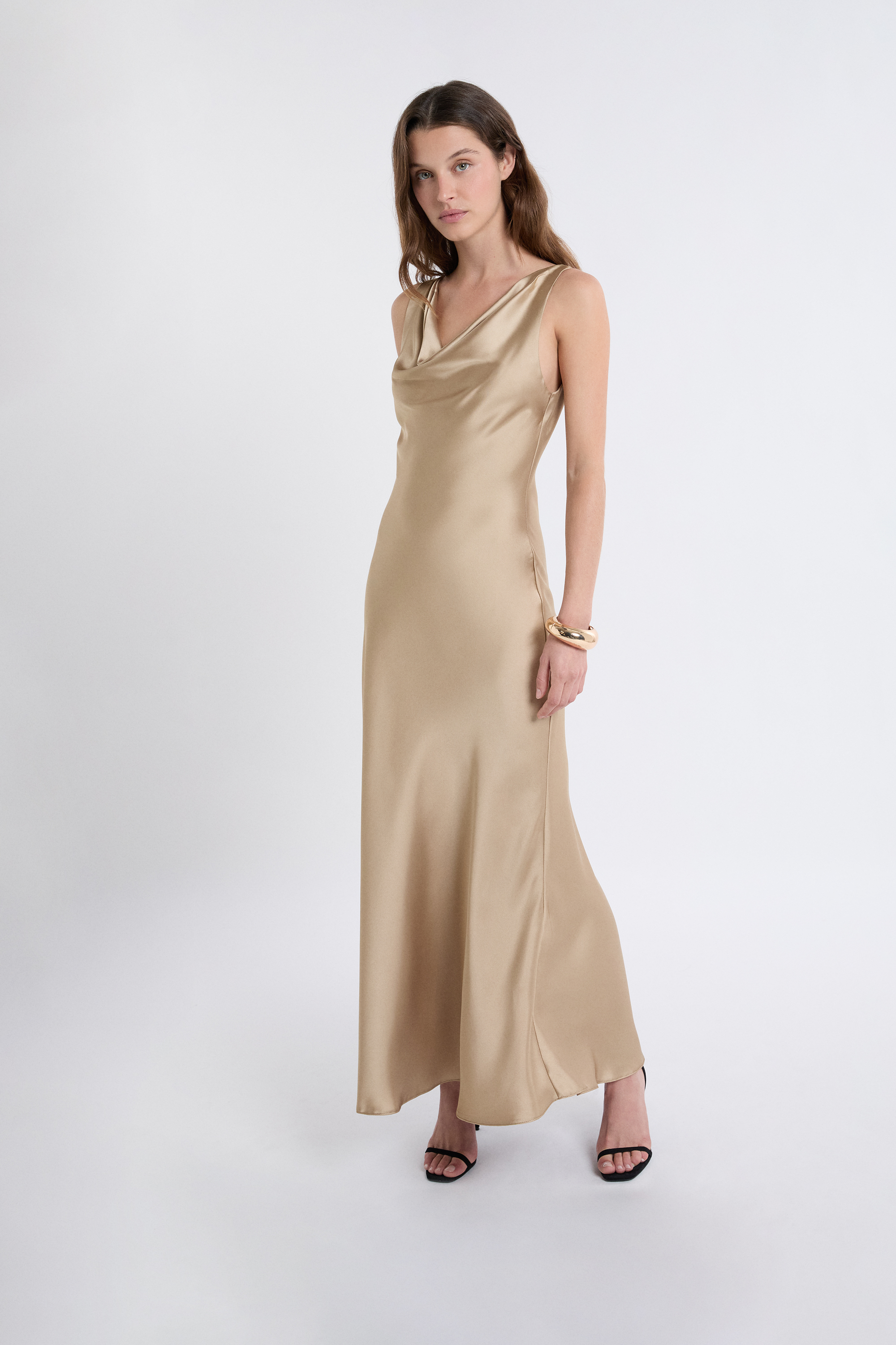 Robe Longue Etam Tissu Fluide Taille 36/38 - Été (Occasion Parfait état)