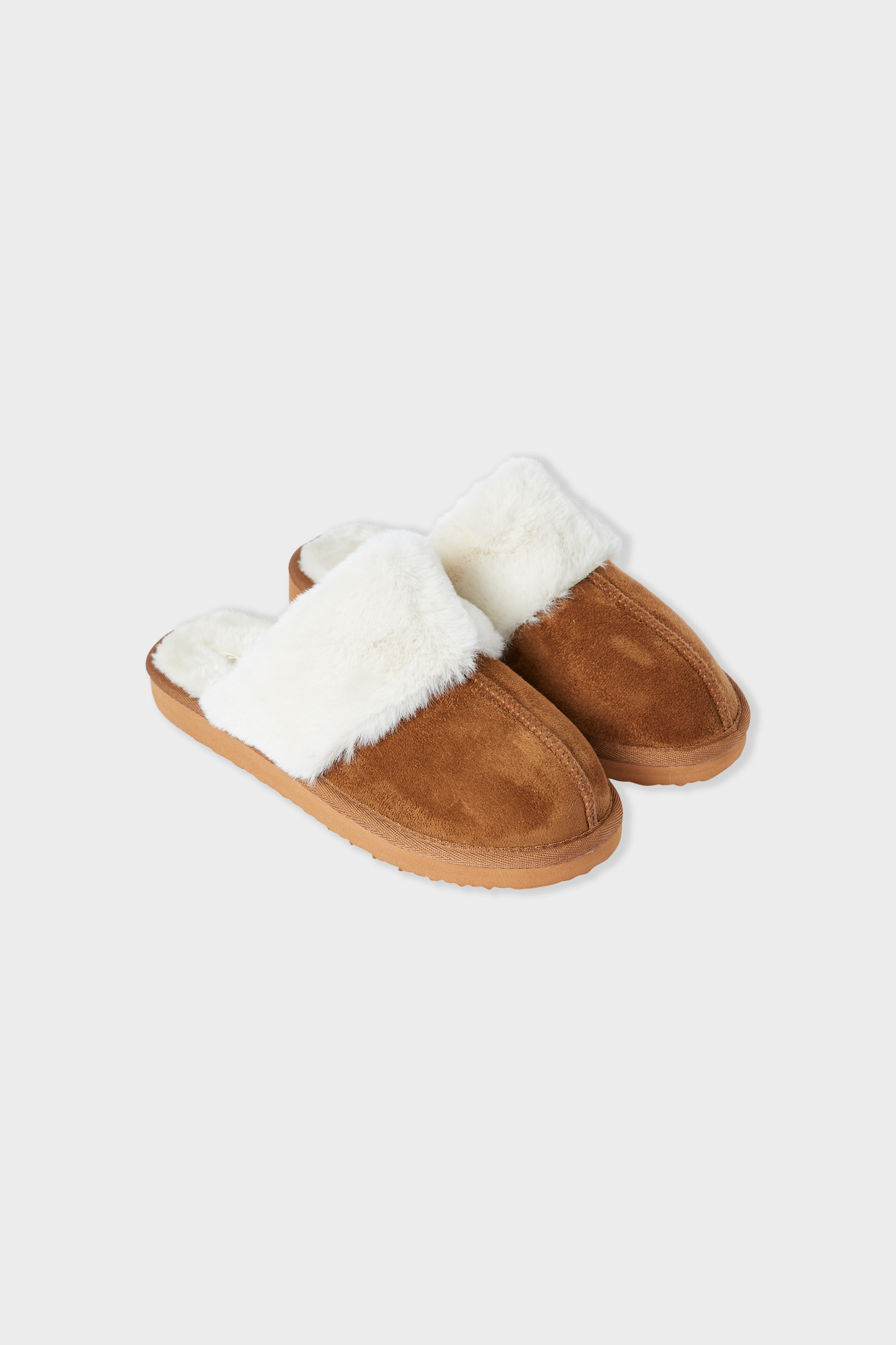 Chaussons mules fourrés POLYESTER - ETAM