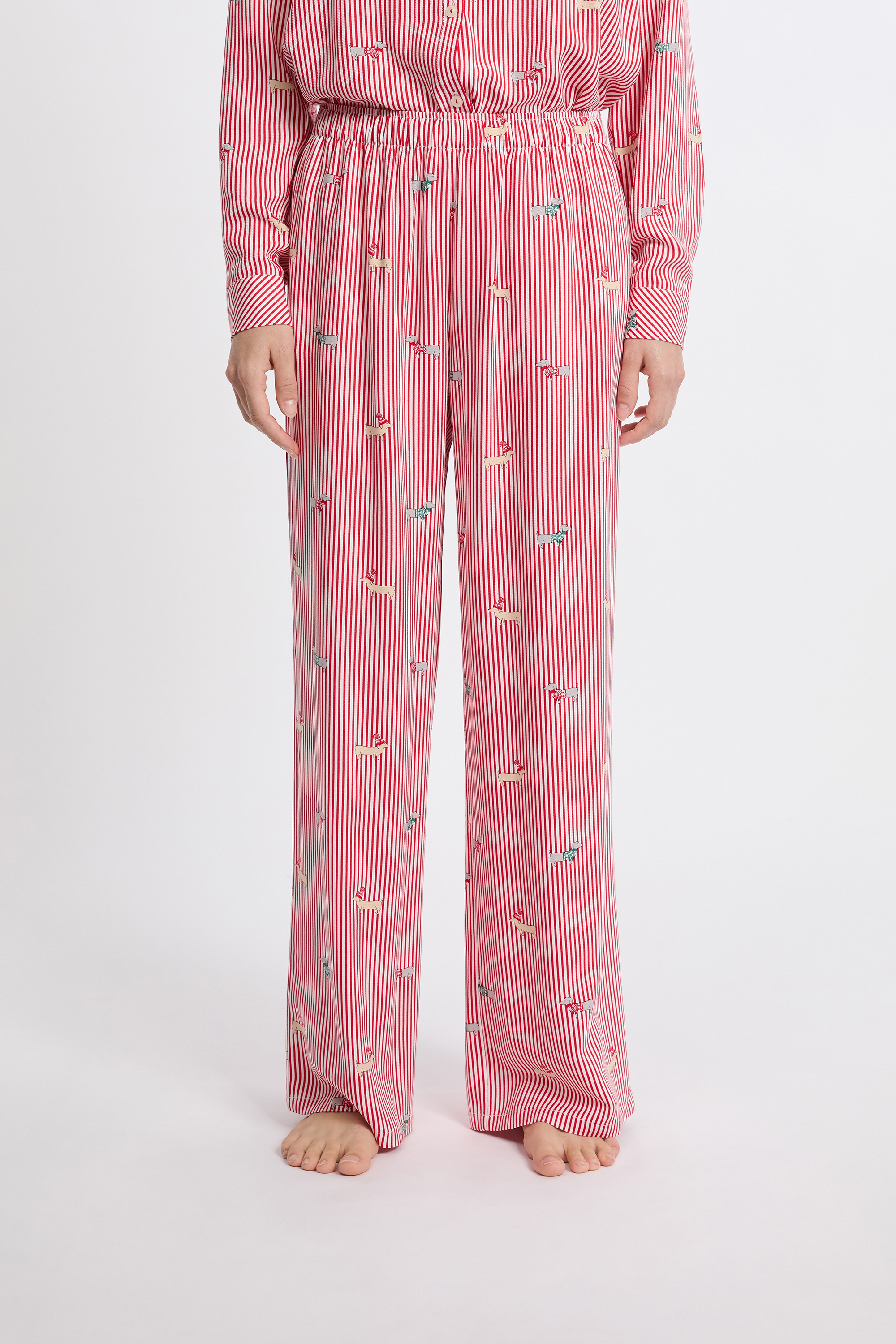 Pantalon de pyjama à motifs