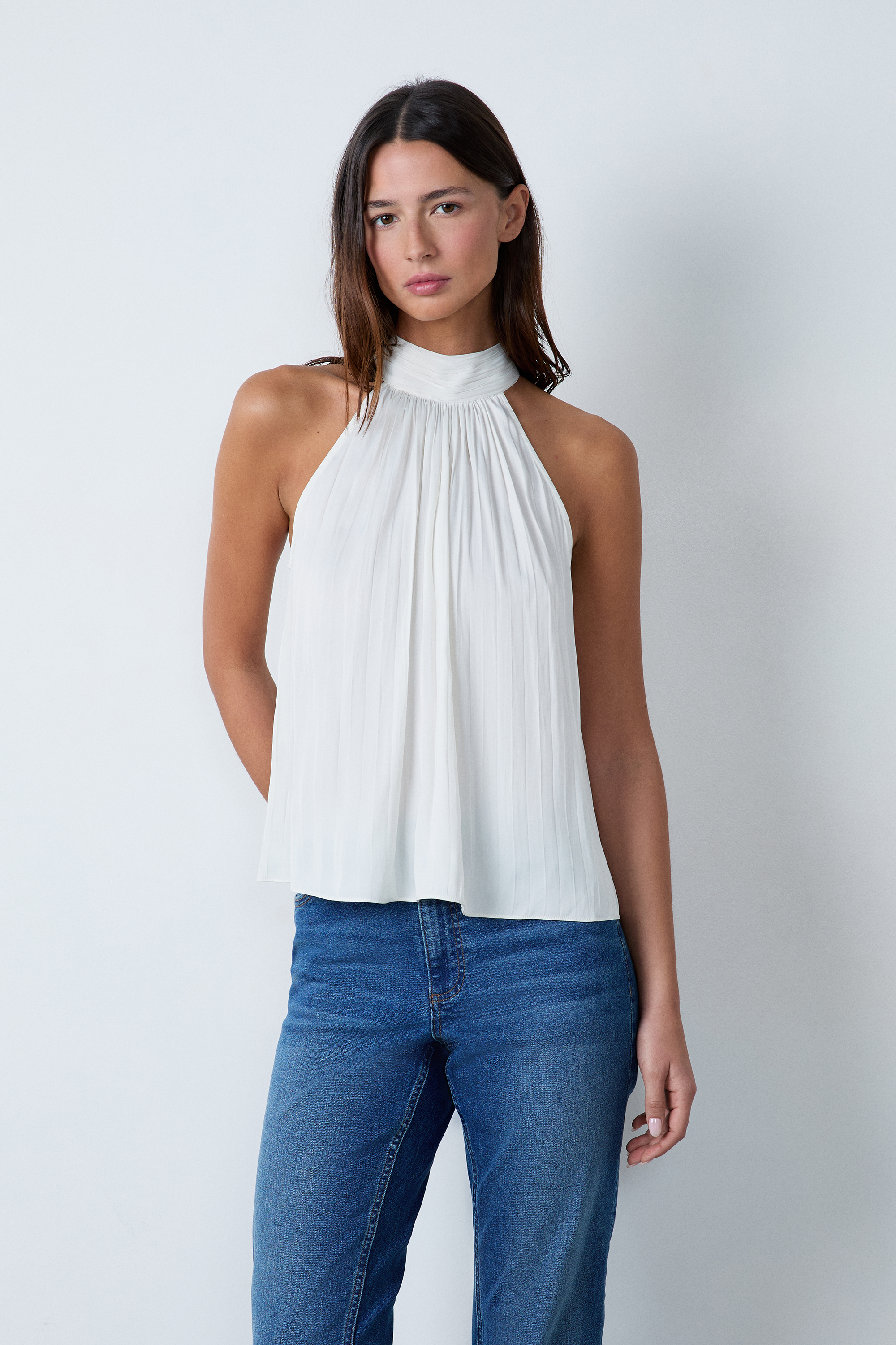 Top tour de cou fluide POLYESTER - ETAM