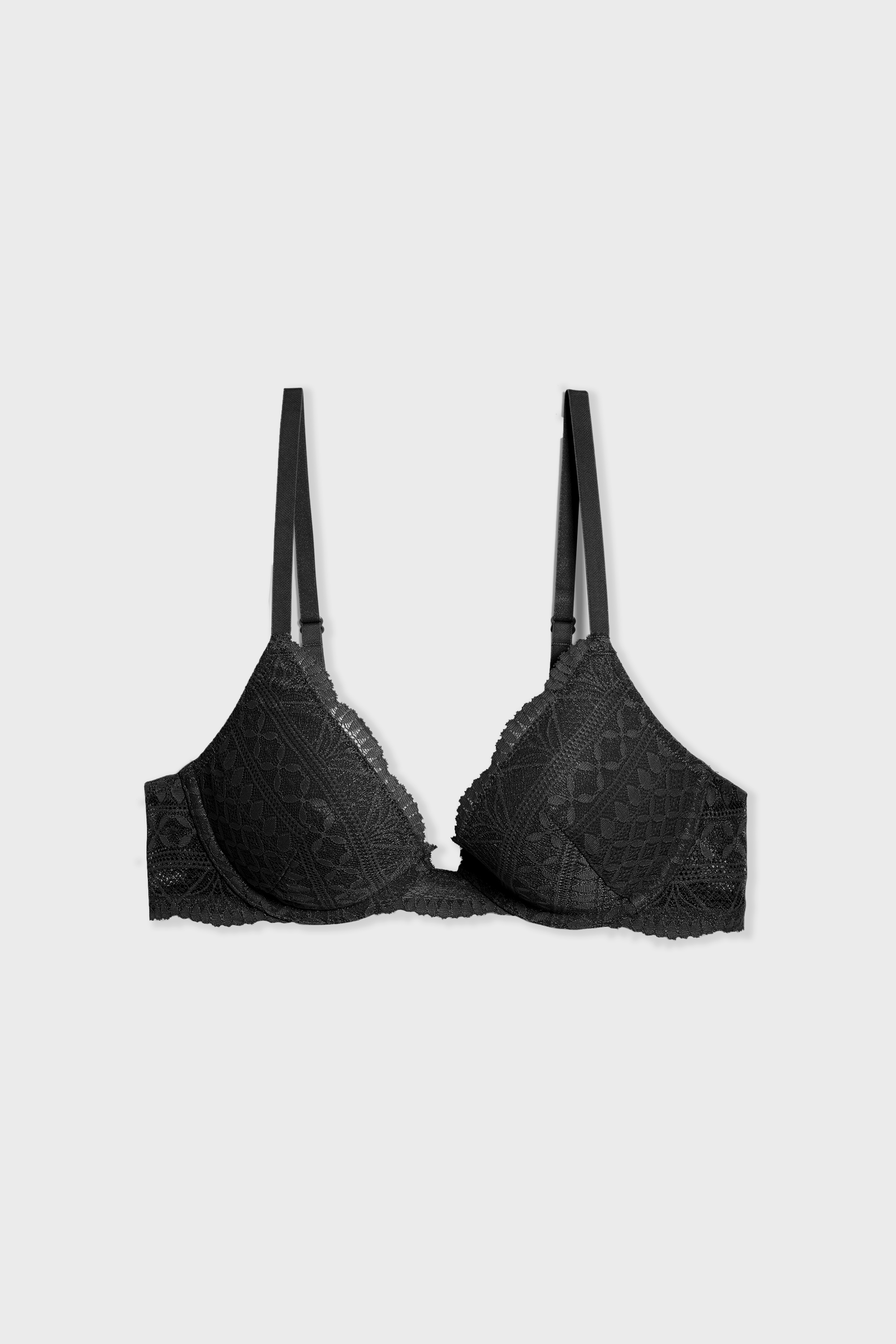 Soutien-gorge LOU Ikebana 95A (80A EU) Noir - Coques Avec Armatures, Neuf Avec étiquettes