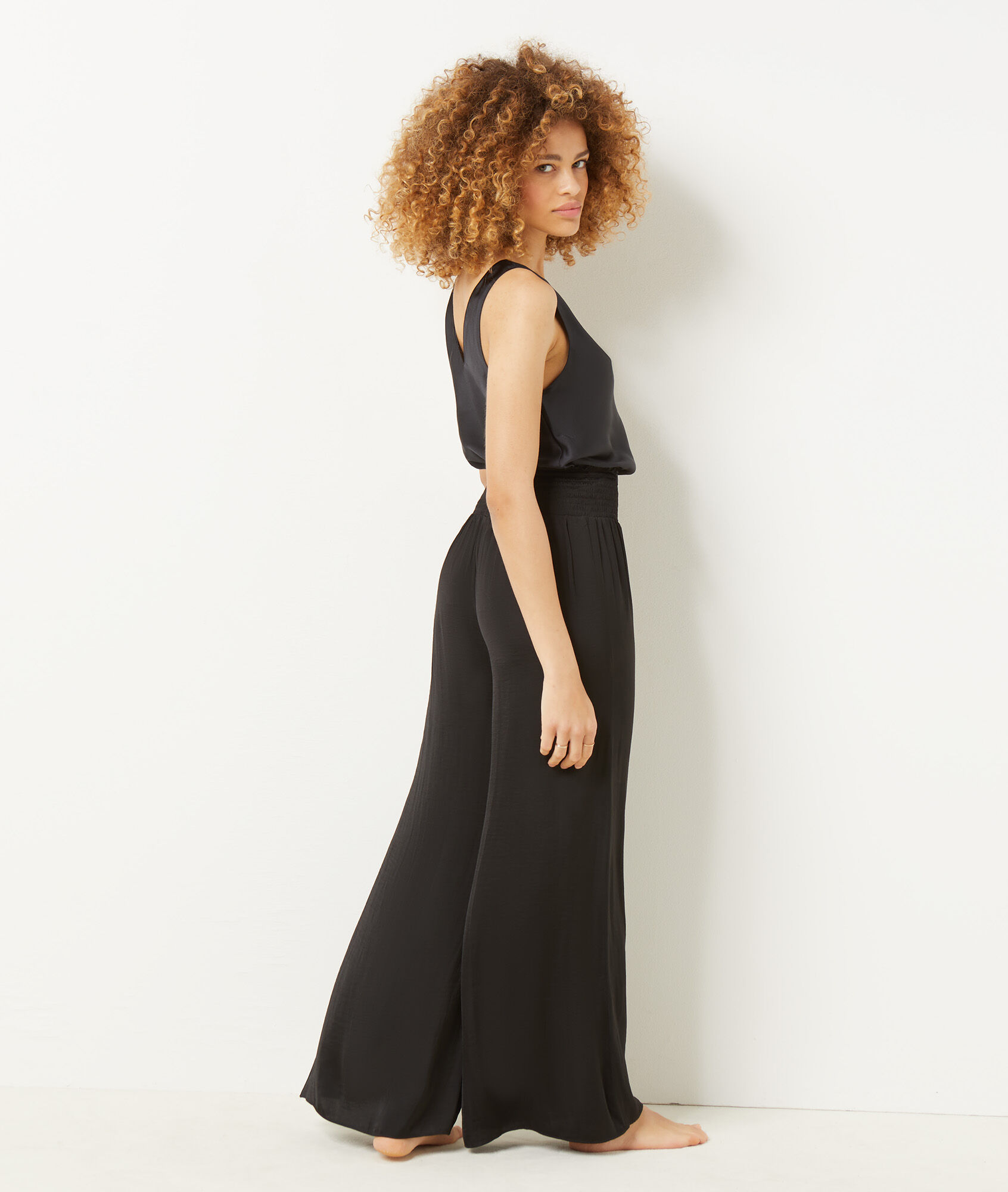 Pantalon 5 poches coupe droite - - Femme