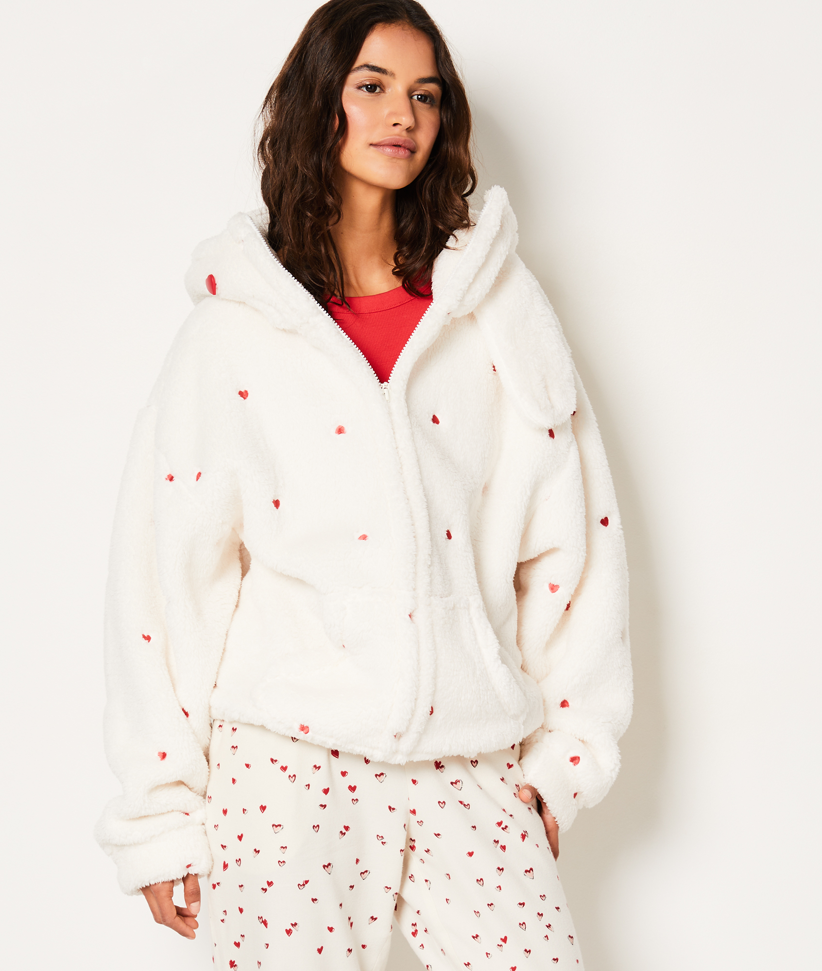 Etam Polaire A Capuche Pyjamas Veste Pilou Etam Veste à Capuche