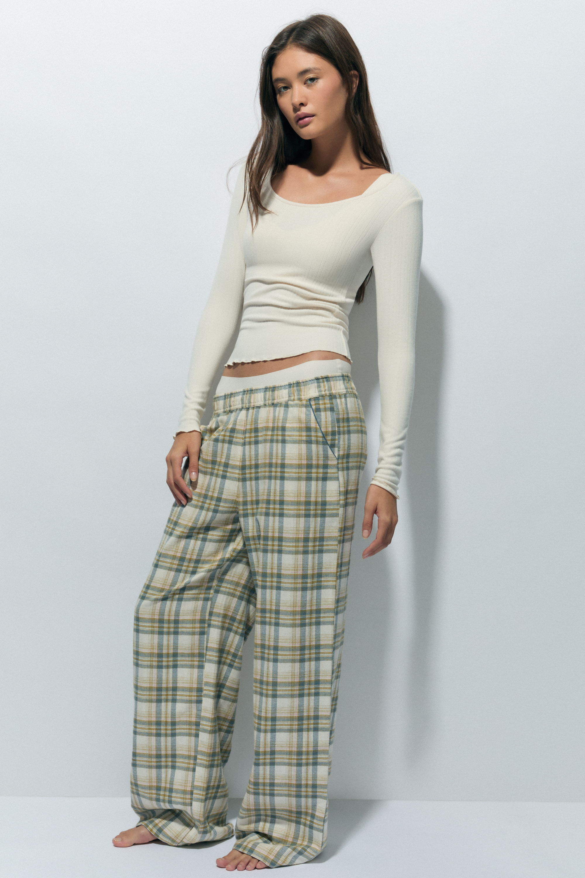 Pantalon de pyjama à carreaux COTON - ETAM