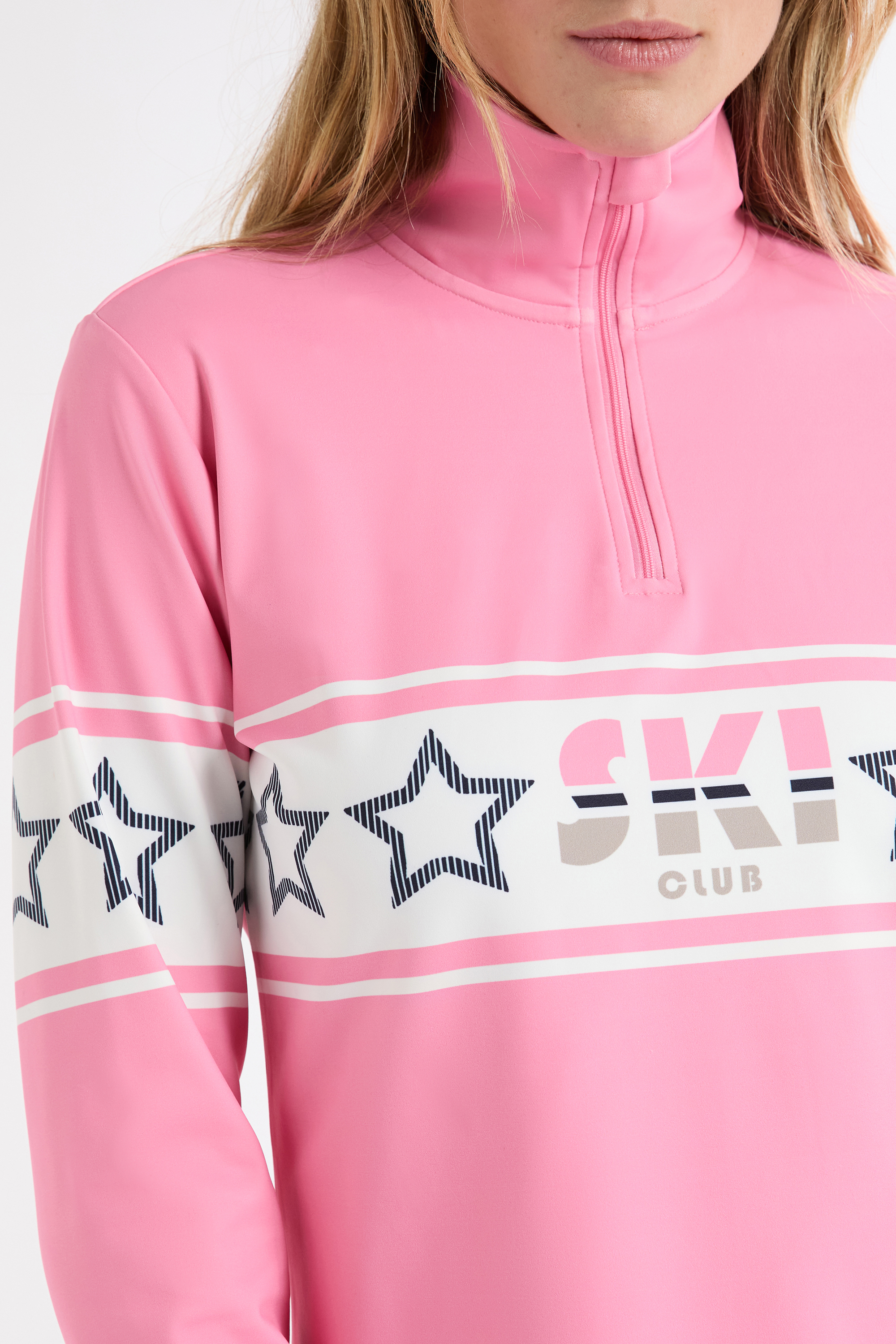 Haut Gymboree Rose Polaire Manches Longues Fille Taille 5 - Motif Pingouin Ski Neuf étiqueté