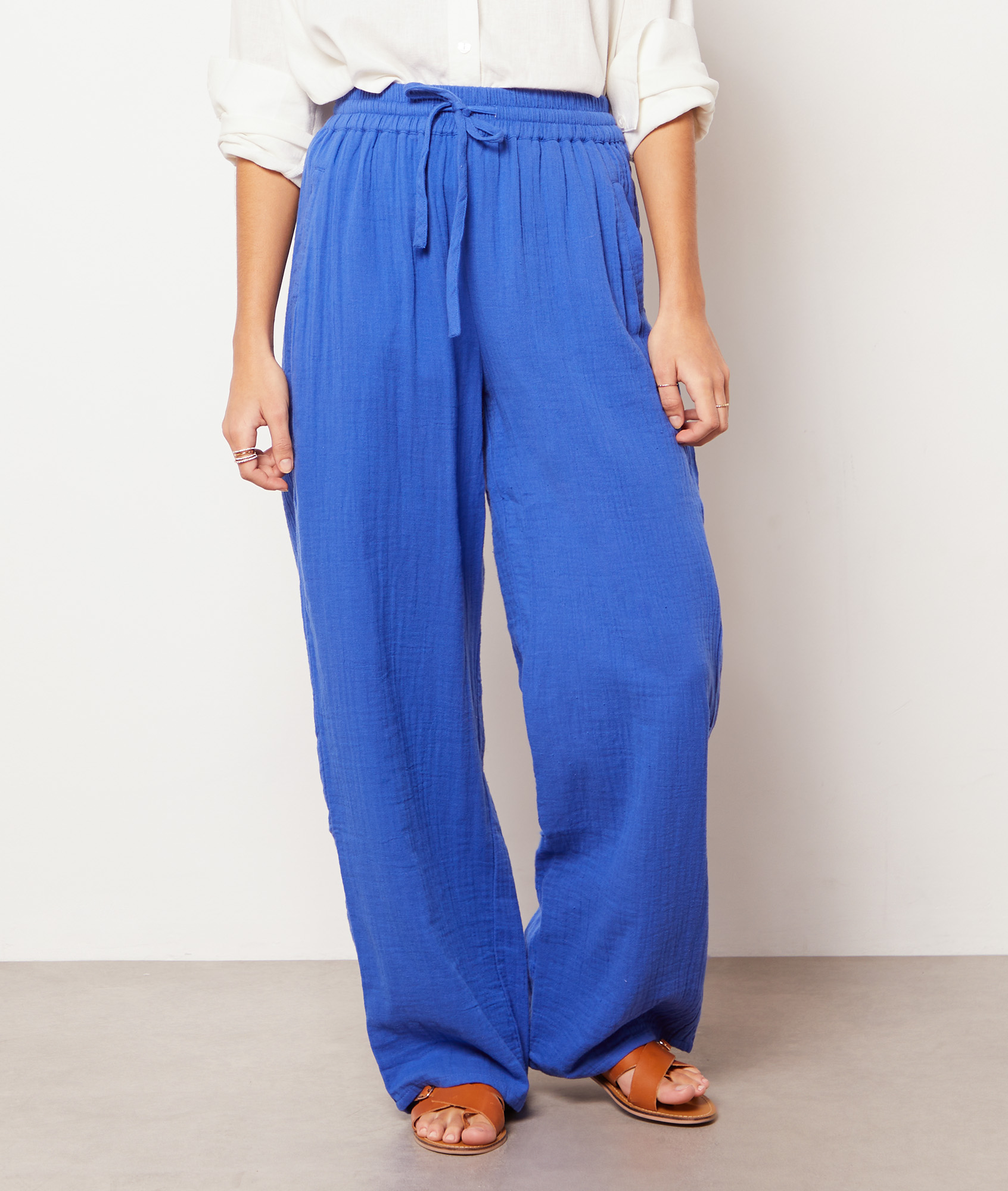 Pantalon coupe large COTTON - ETAM