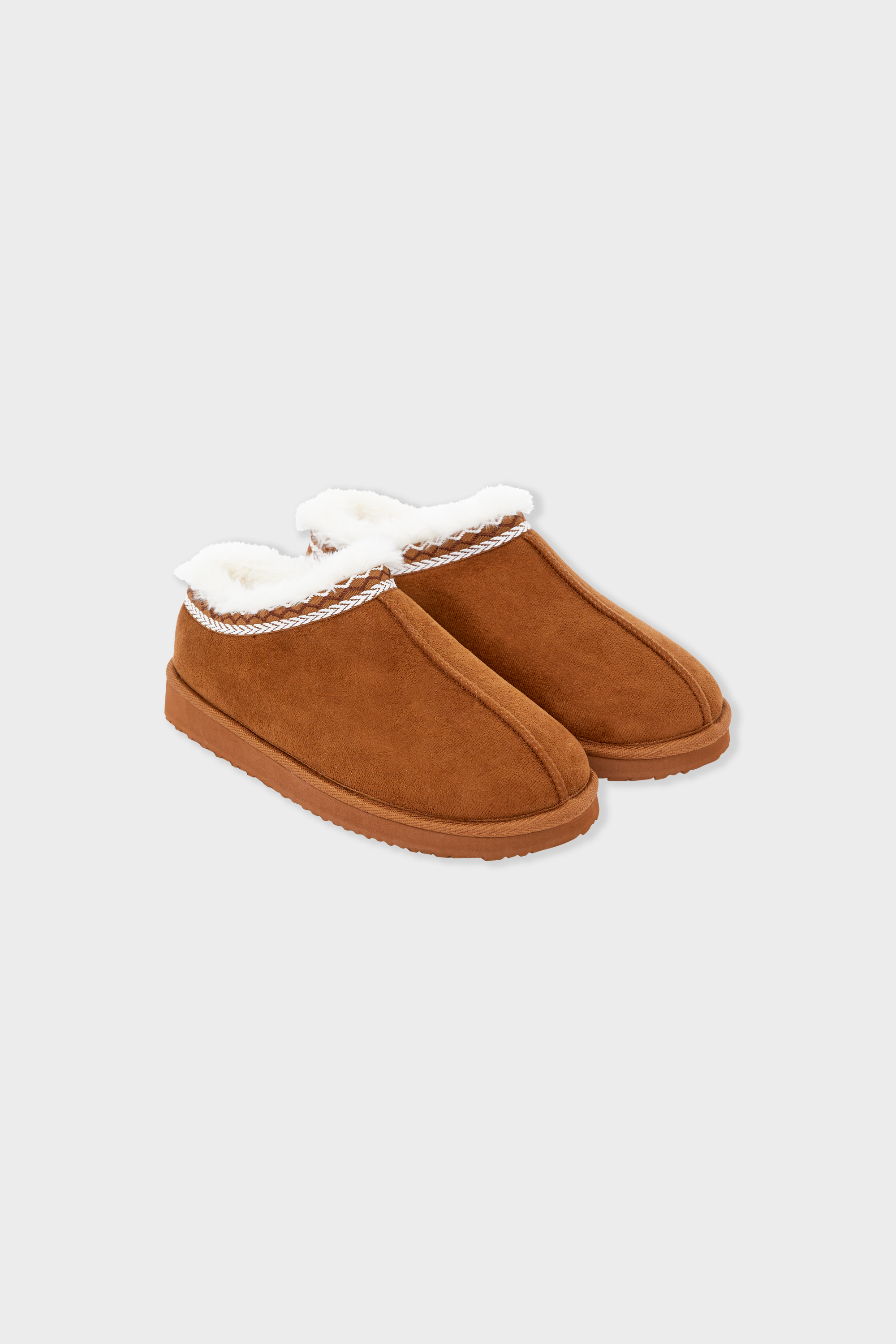 Chaussons mules effet velours POLYESTER - ETAM