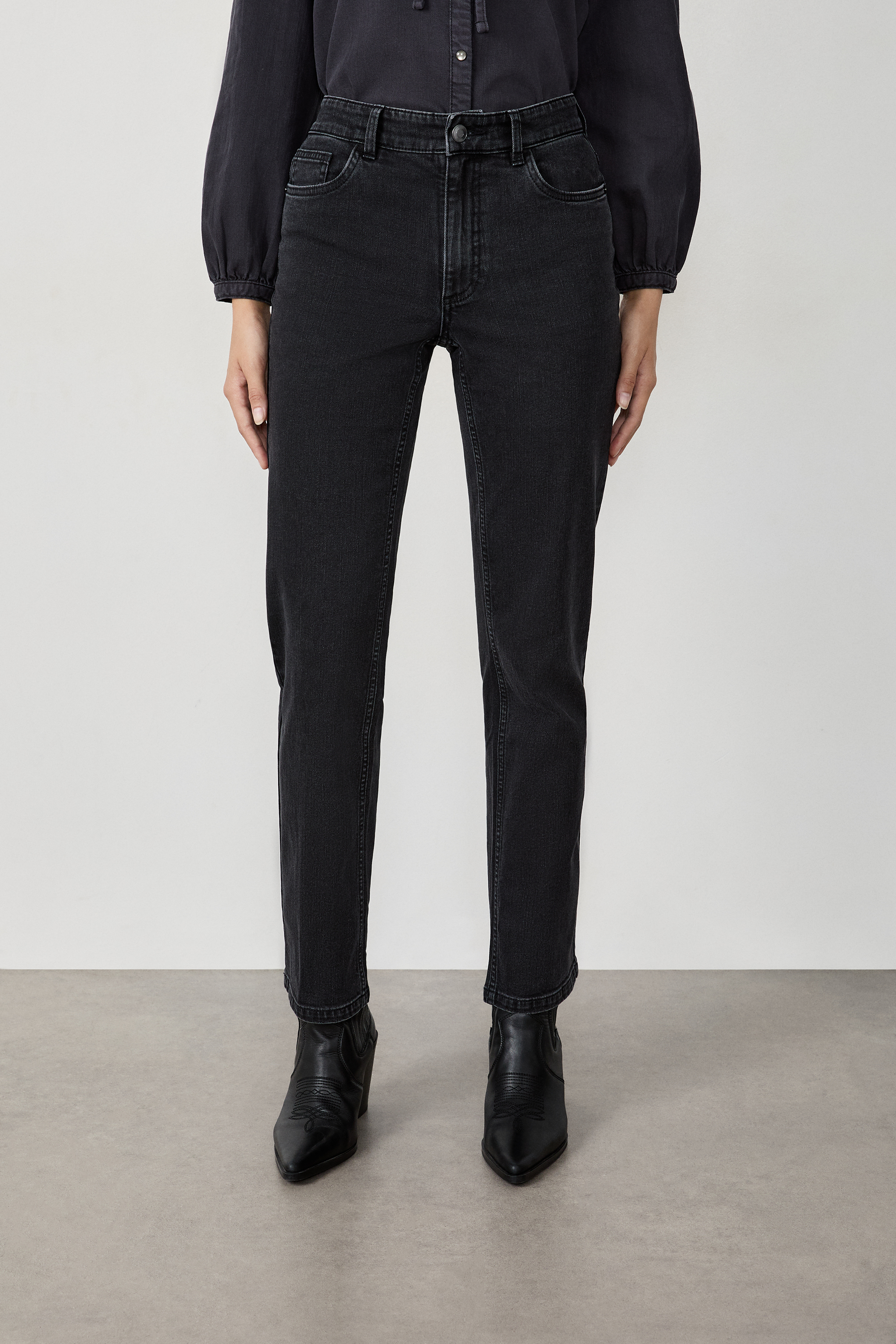 Jean droit en coton COTON - ETAM