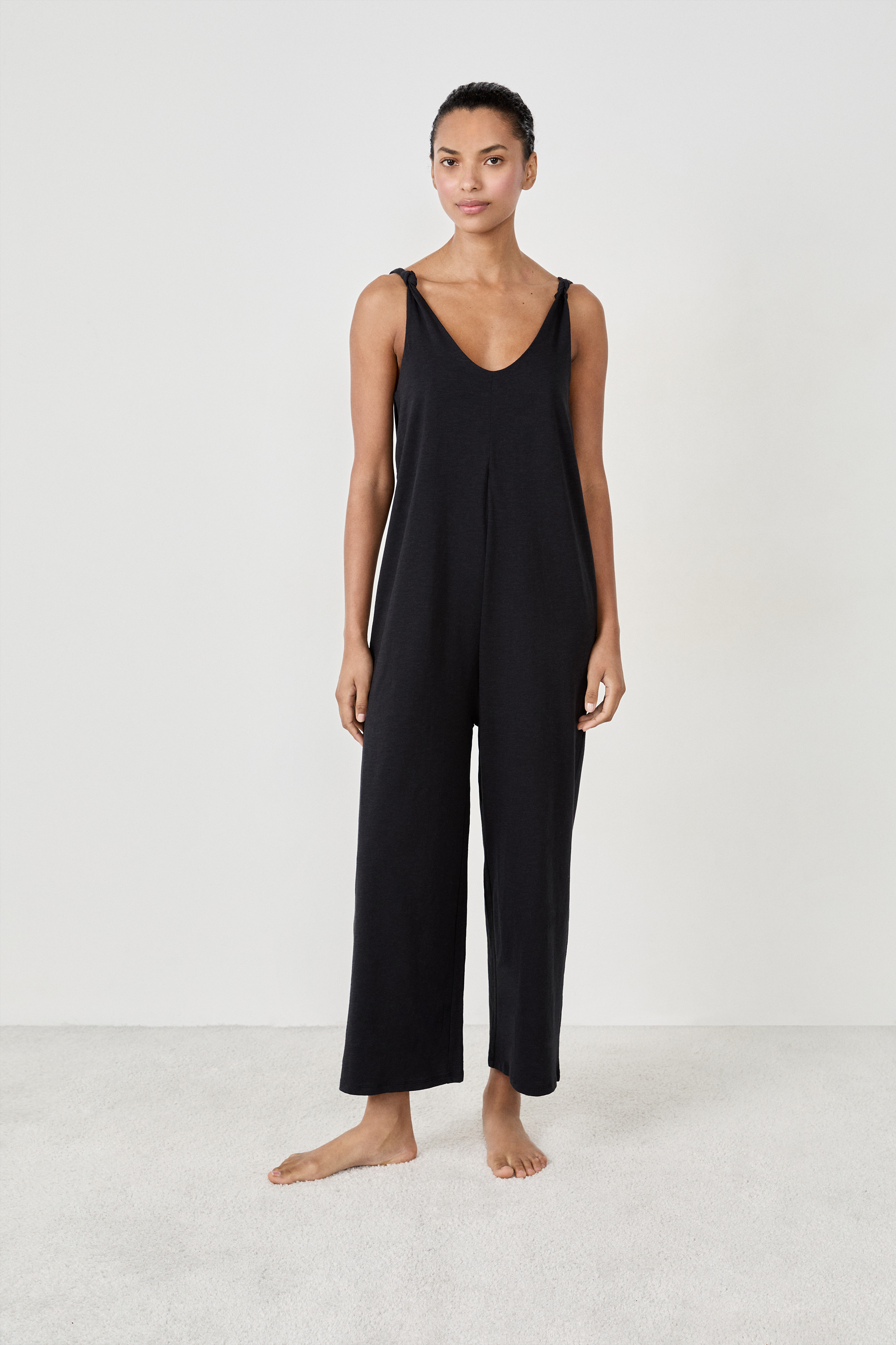 Combinaison de pyjama large en coton COTON - ETAM