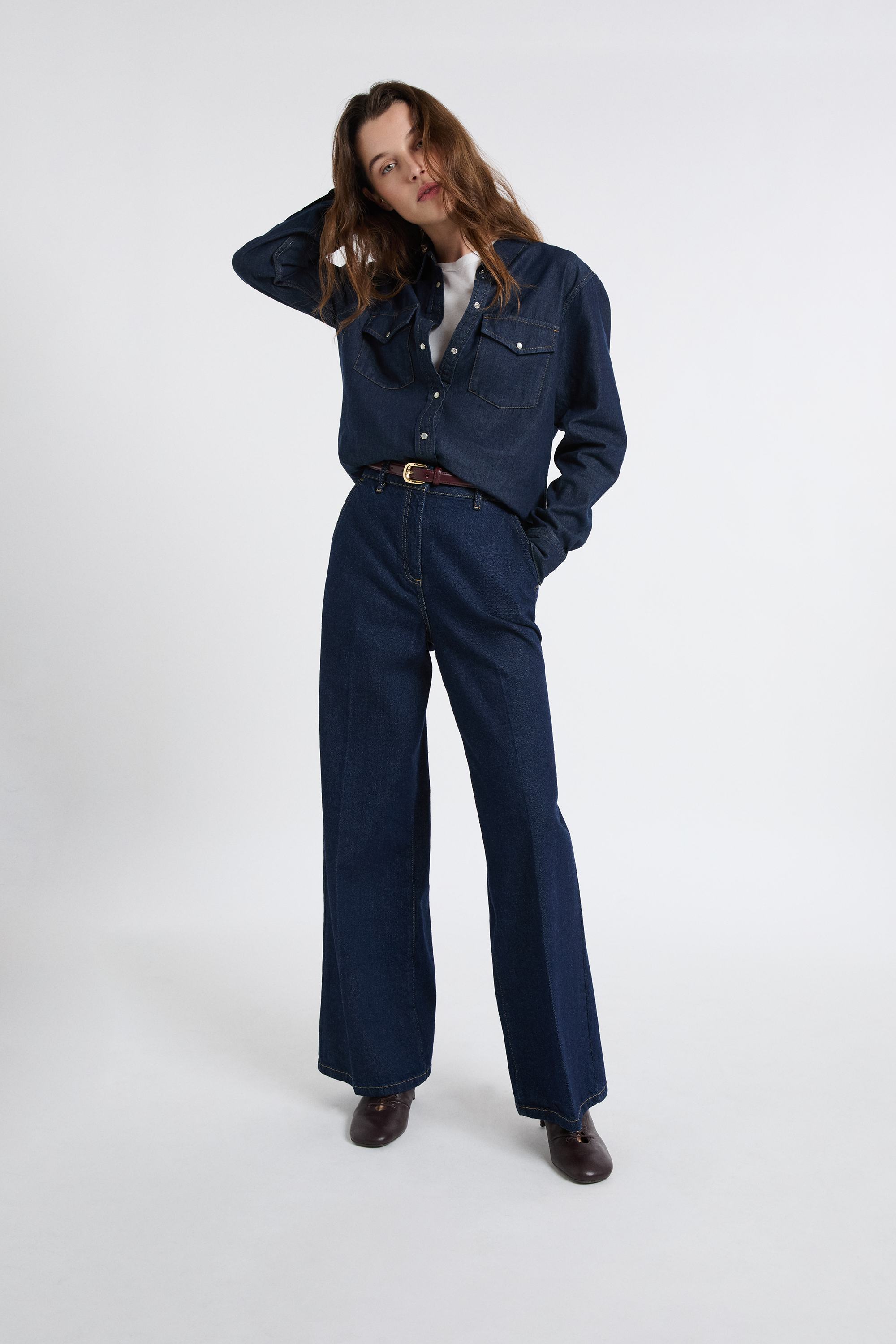 Jeans Etam Femme Bootcut – Taille 38 – Bleu – Neuf Jamais Porté – Coupe Régulière