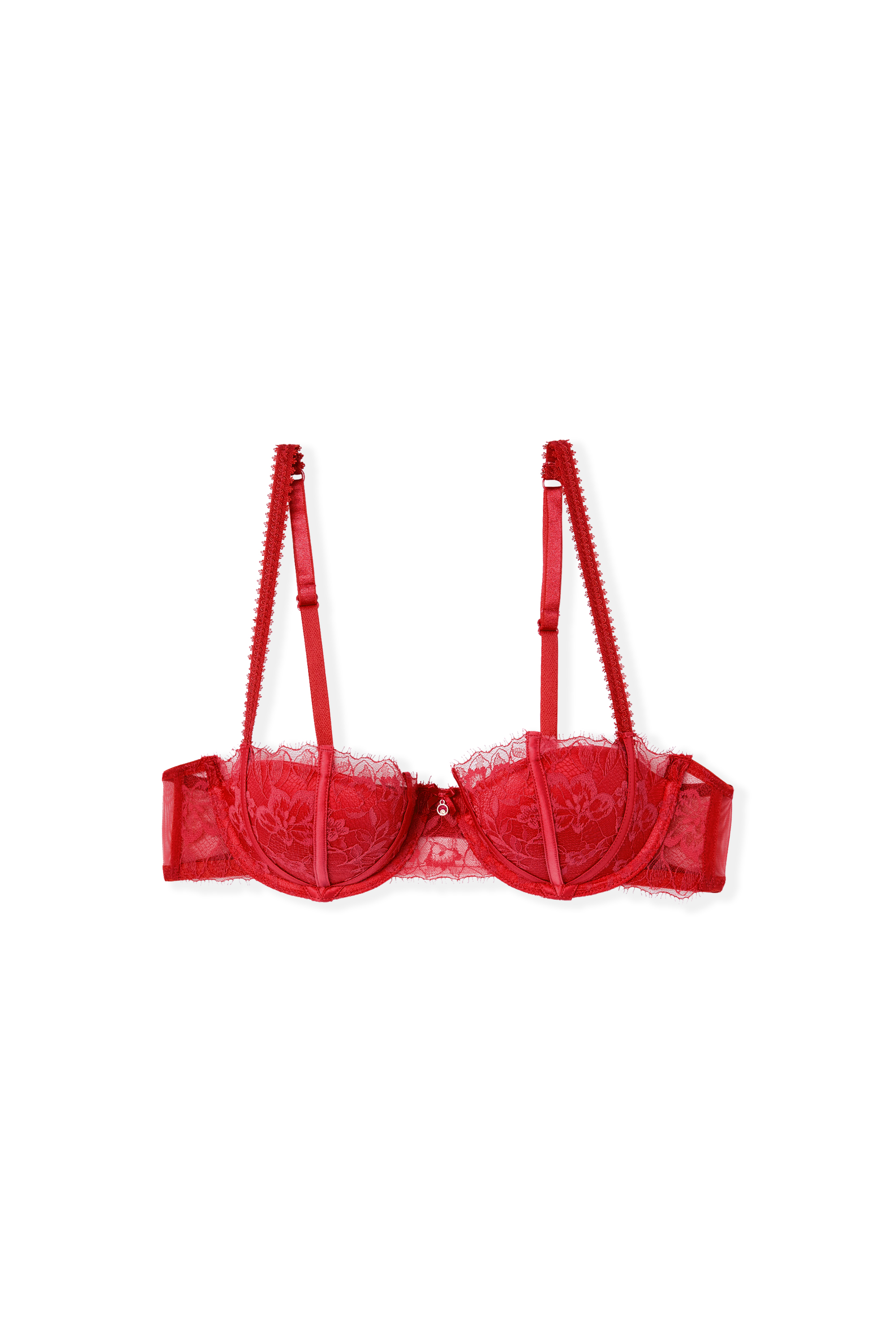 Soutien-Gorge Balconnet Lejaby En Satin Et Dentelle - Taille 85C, Couleur Violet, Occasion En Très Bon État (Bas Offerte)