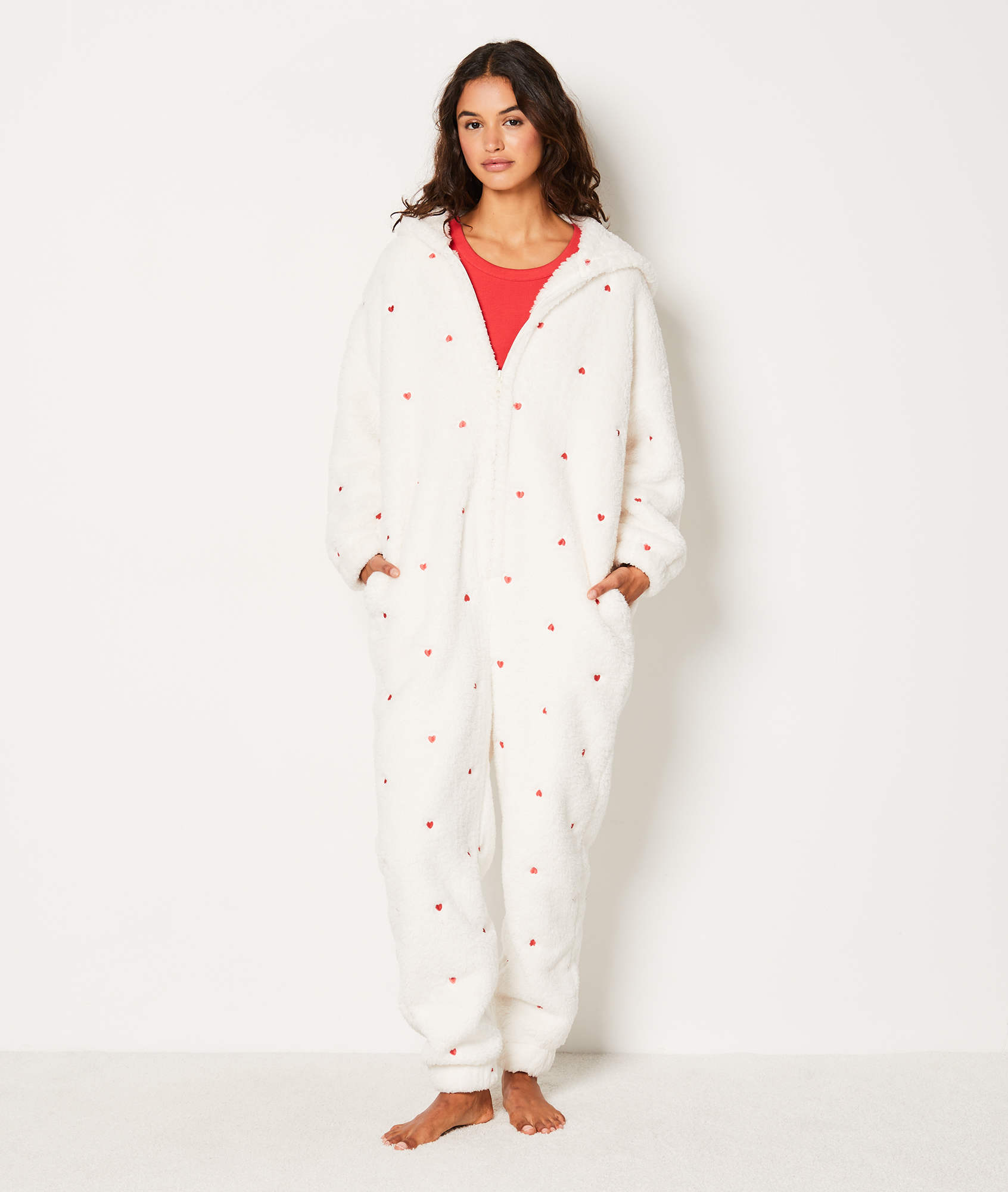 Combinaison Polaire Polaire Pilou Femme Combinaison Pyjama