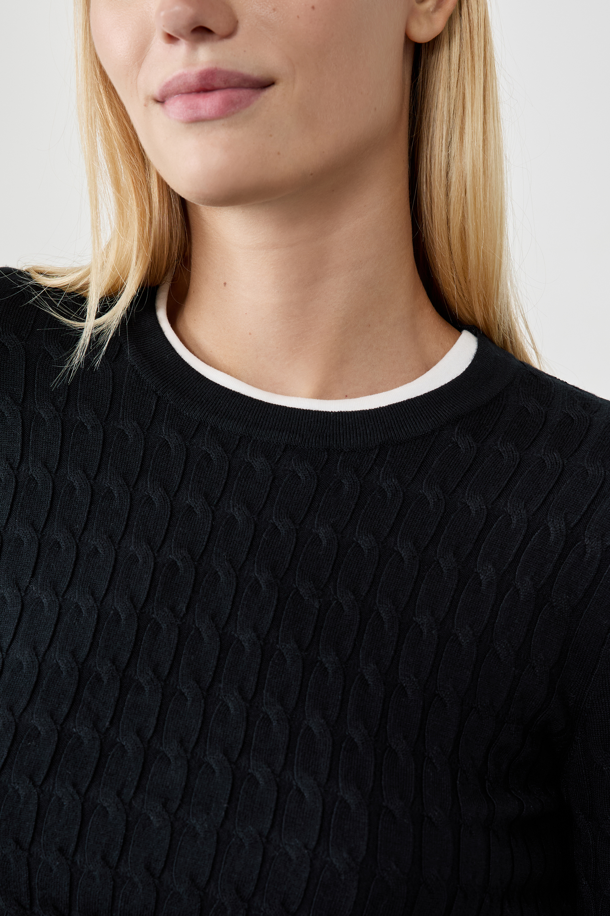 Pull col rond LAURE PULL NOIR ETAM