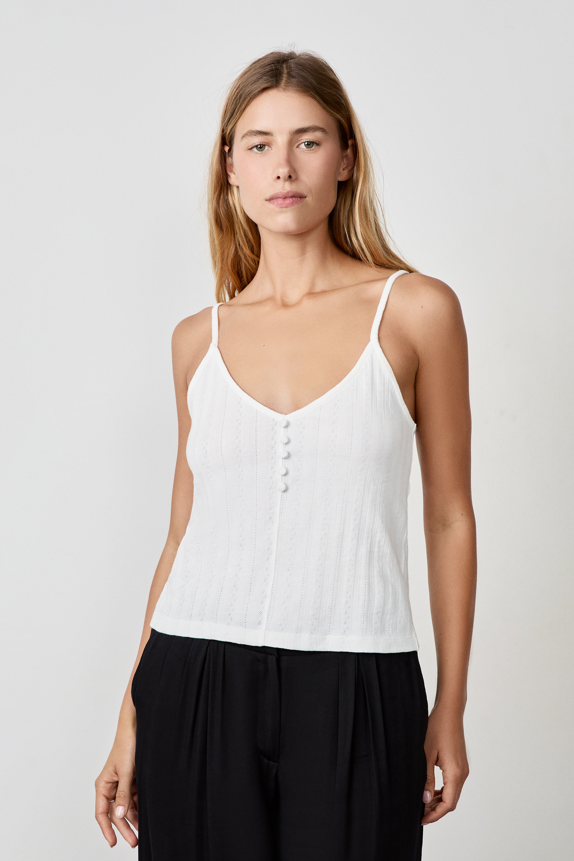 Haut à Bretelles INC Noir Et Blanc à Paillettes Florales - Taille XL, Sans Manches, Neuf Avec étiquette
