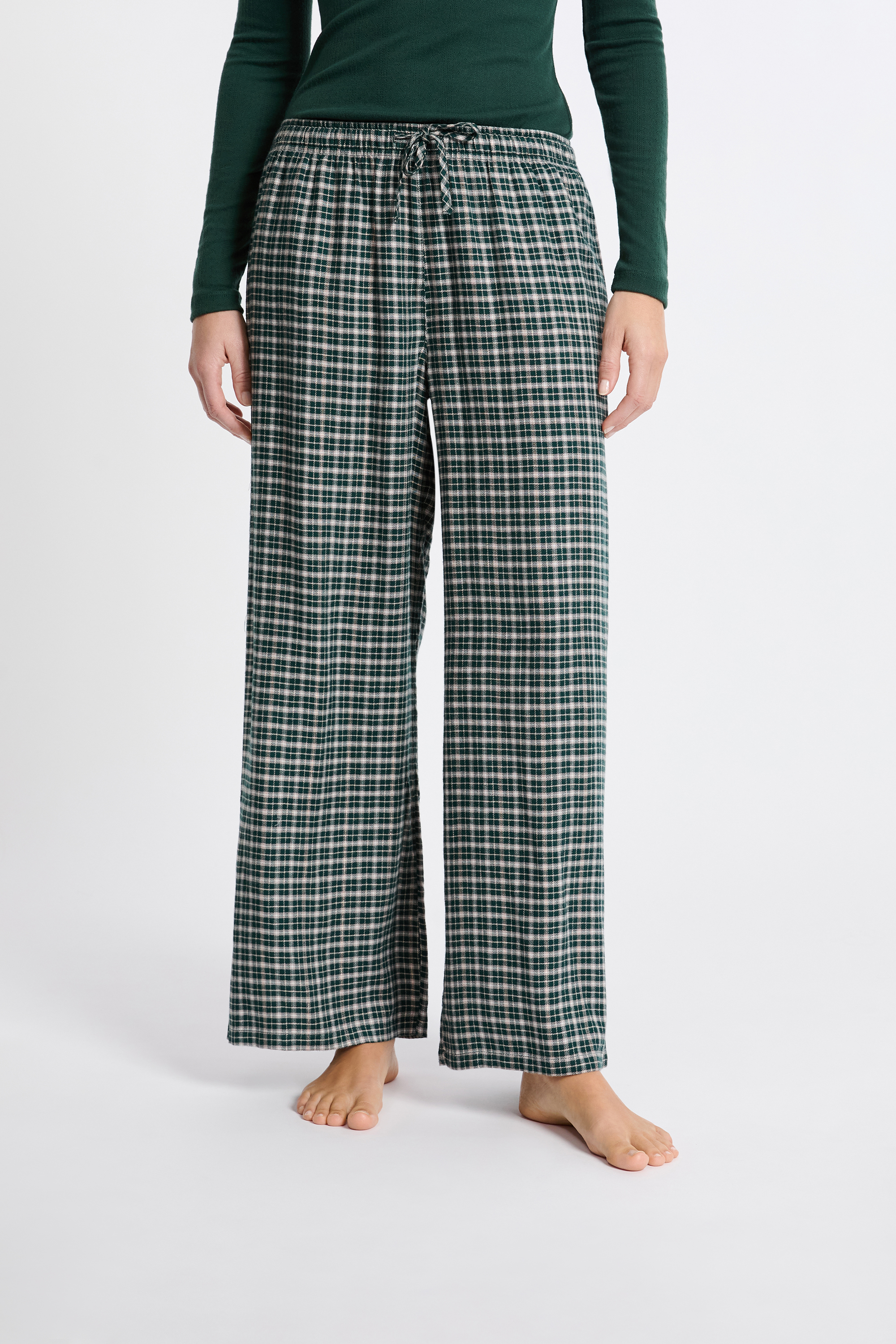 Pantalon de pyjama à carreaux VISCOSE - ETAM