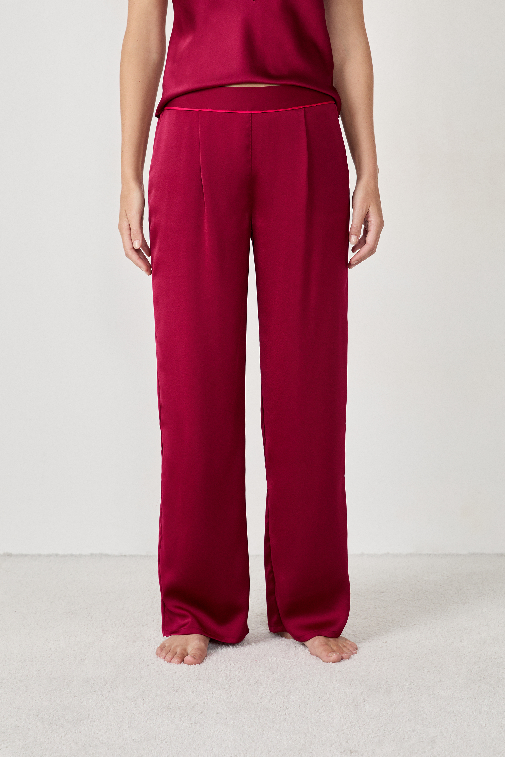 Pantalon de pyjama satiné POLYESTER - ETAM