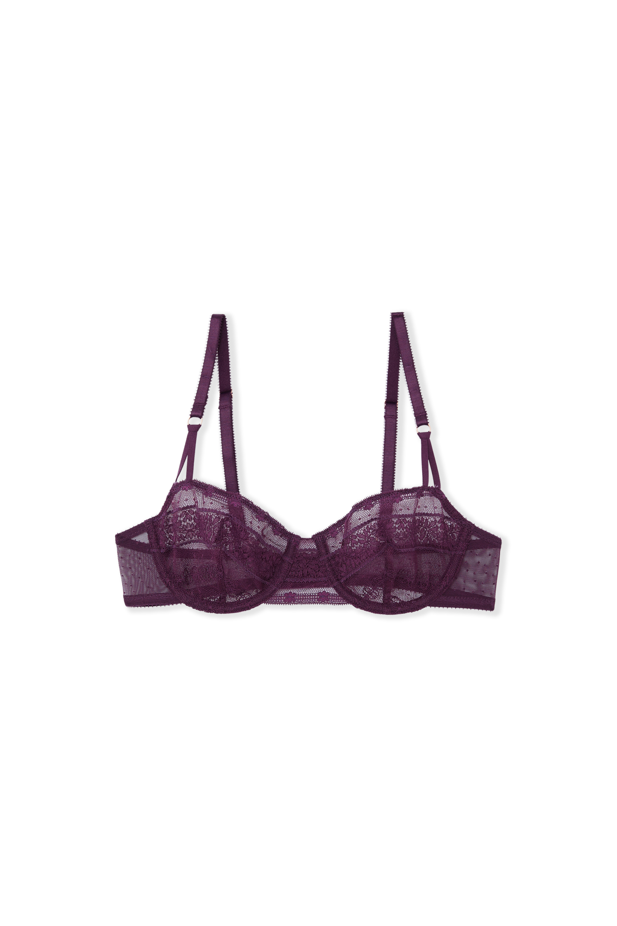 Soutien-gorge Balconnet B.tempt'd By Wacoal 36D - Violet/rose, Neuf Avec étiquette