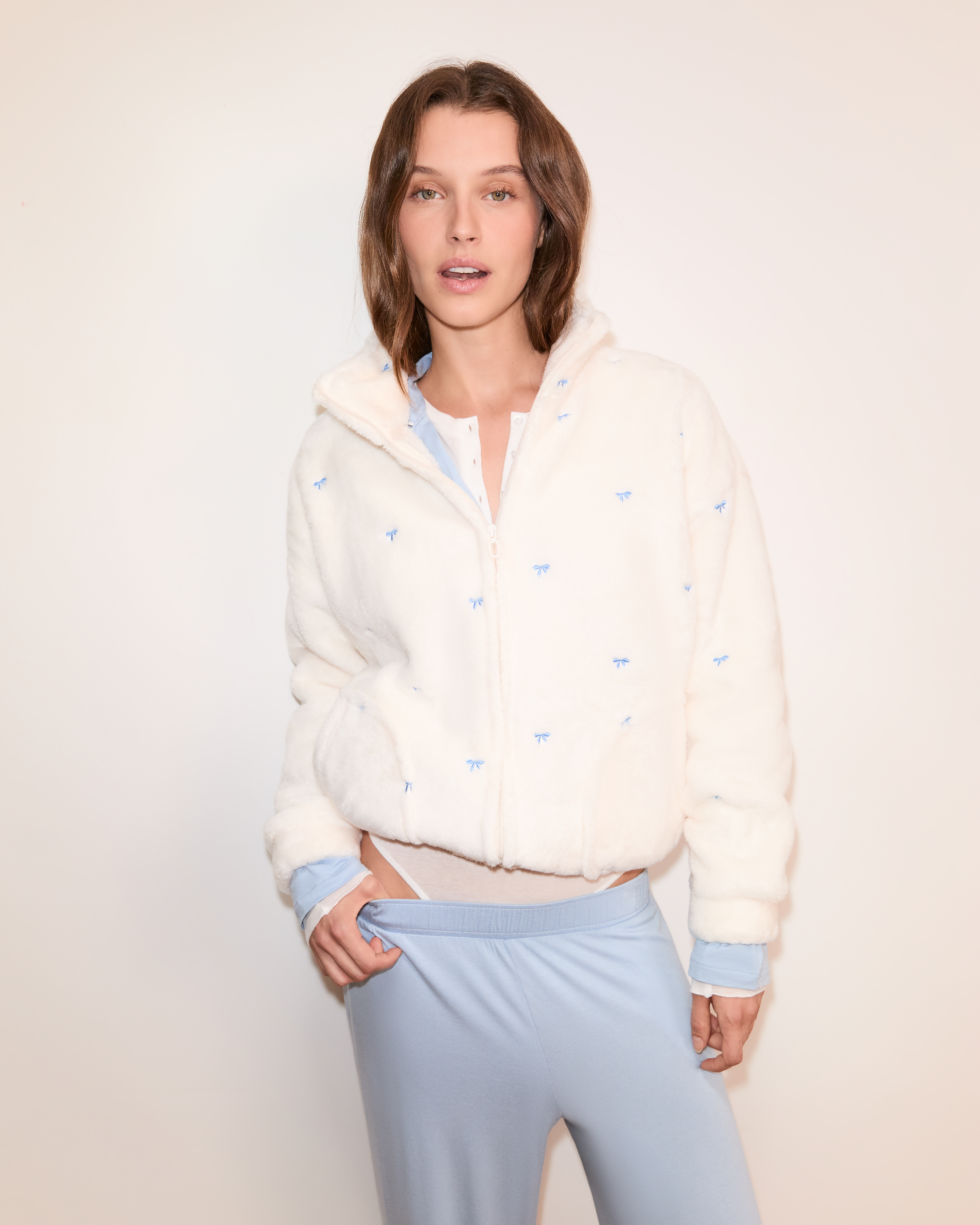 Veste à manches longues en polaire POLYESTER - ETAM