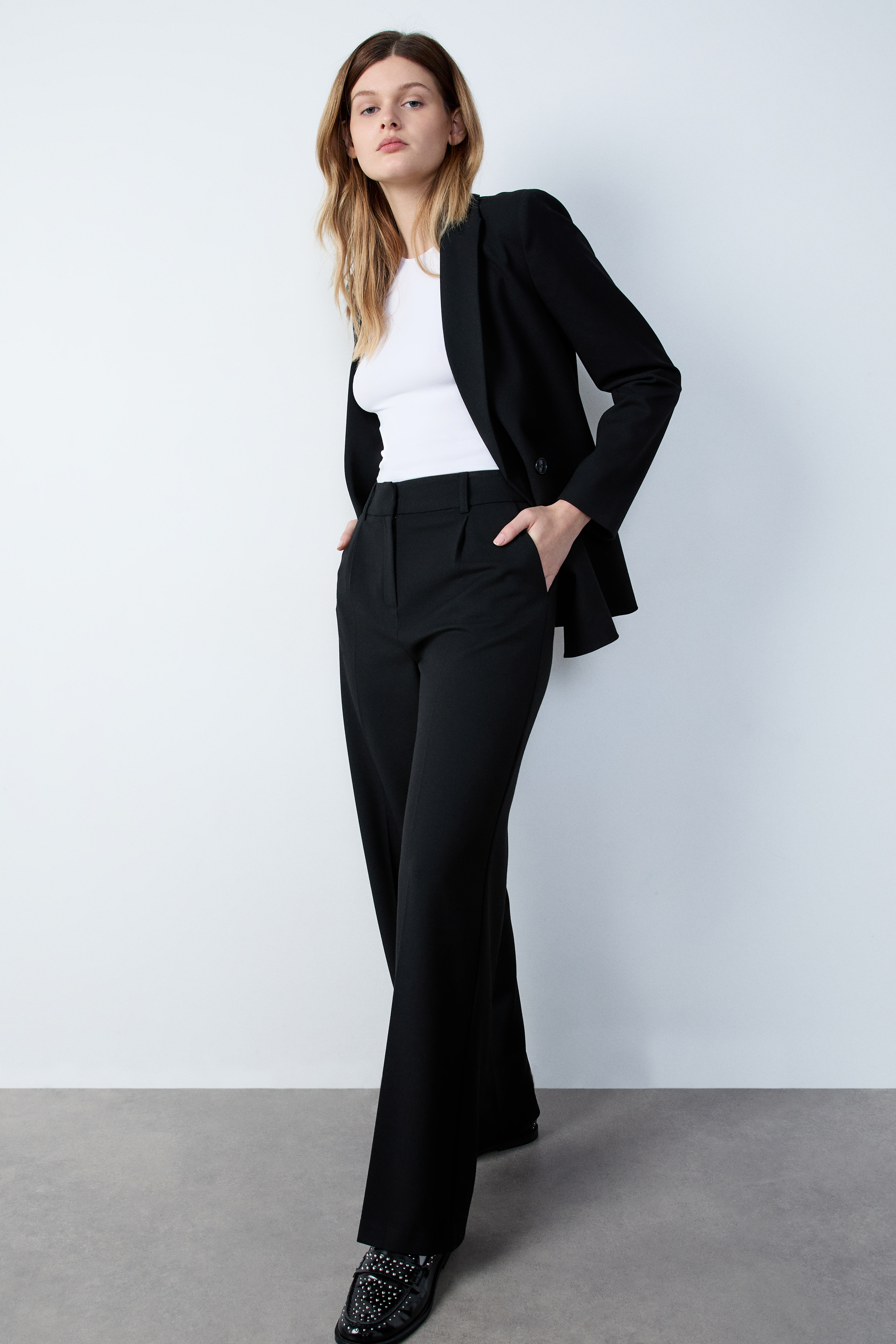 Pantalon de costume POLYESTER VISCOSE - ETAM