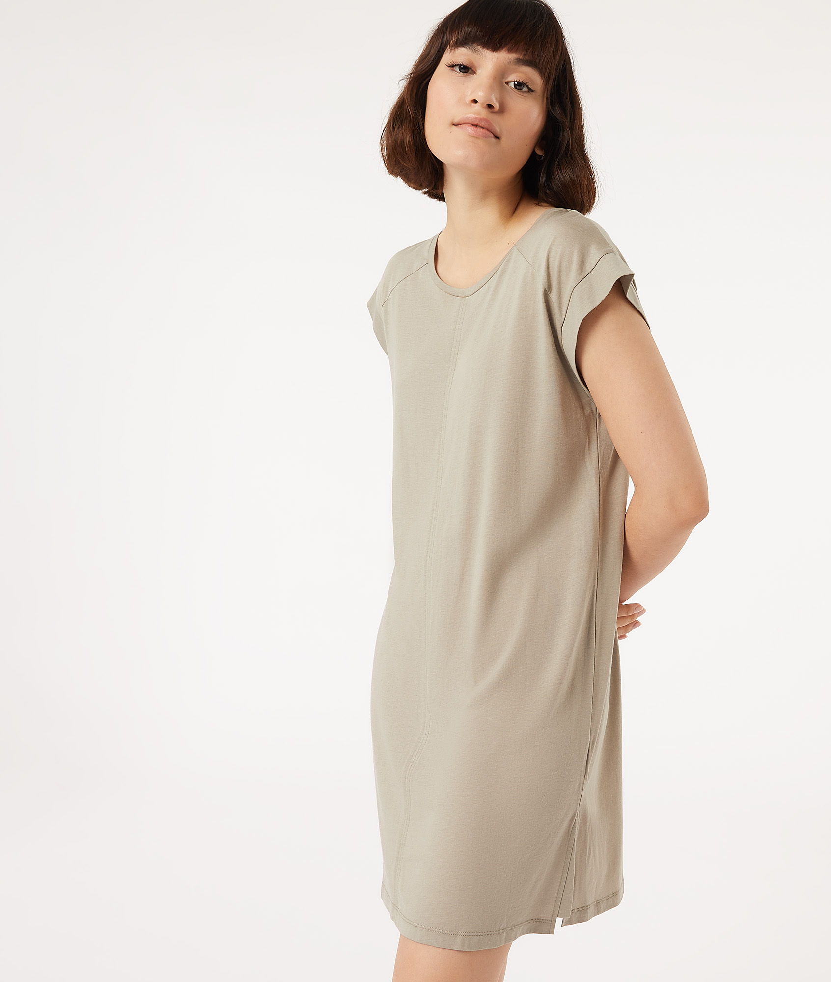 Chemise de nuit - GAM - KAKI - ETAM