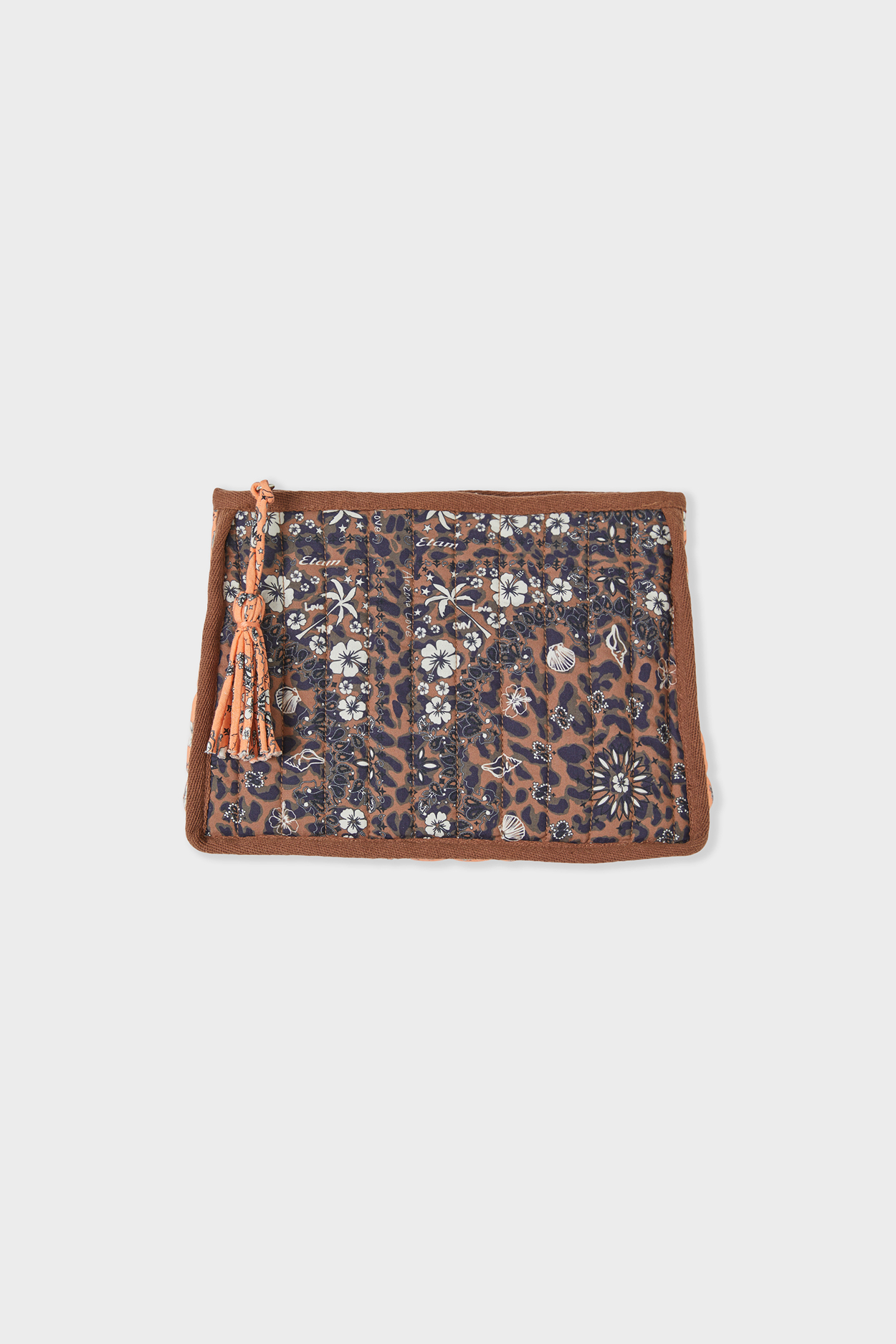 Pochette imprimée en coton COTON - ETAM